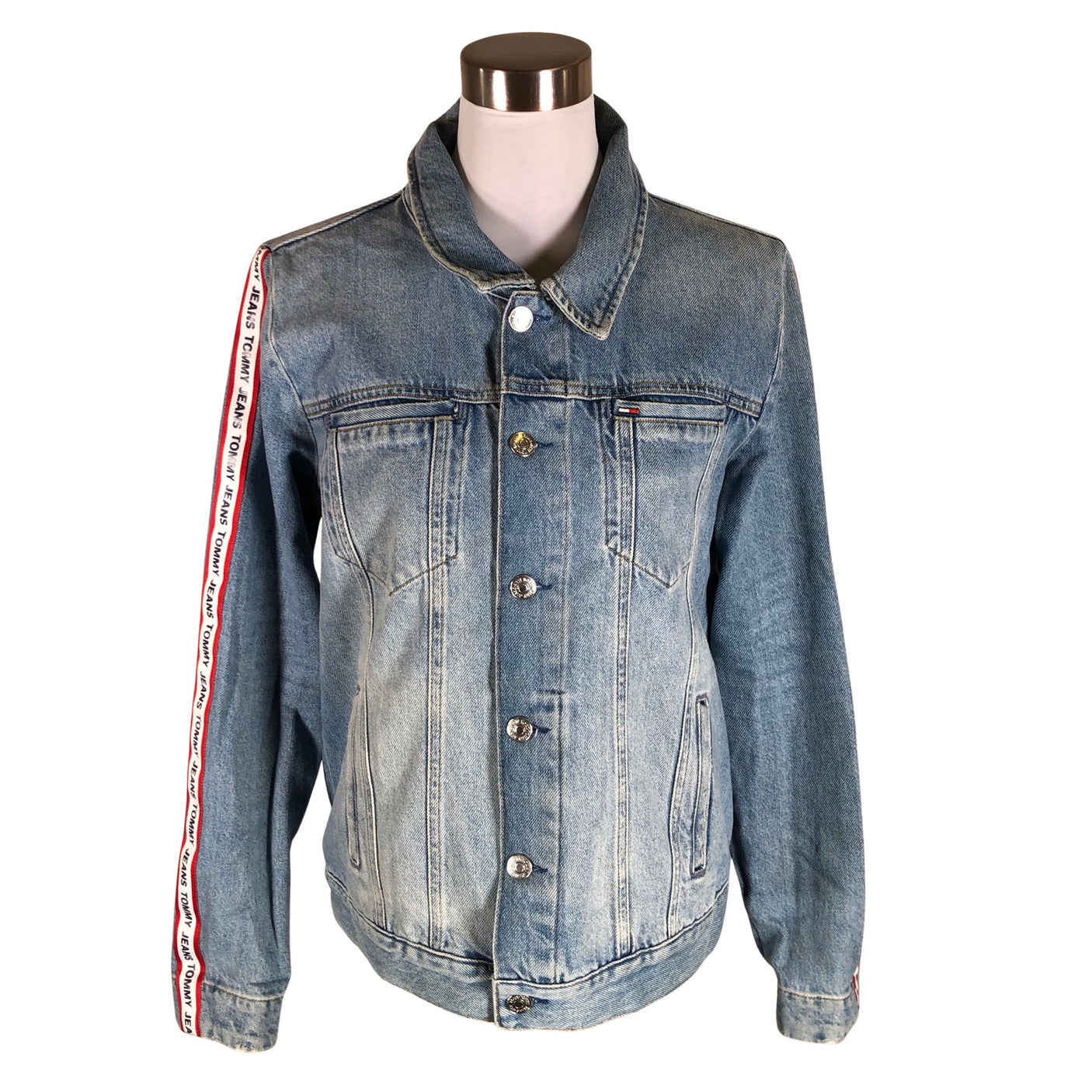 Unisex Tommy Jeans (Tommy Hilfiger) - Denim jacket, size 40 - Blue (1)