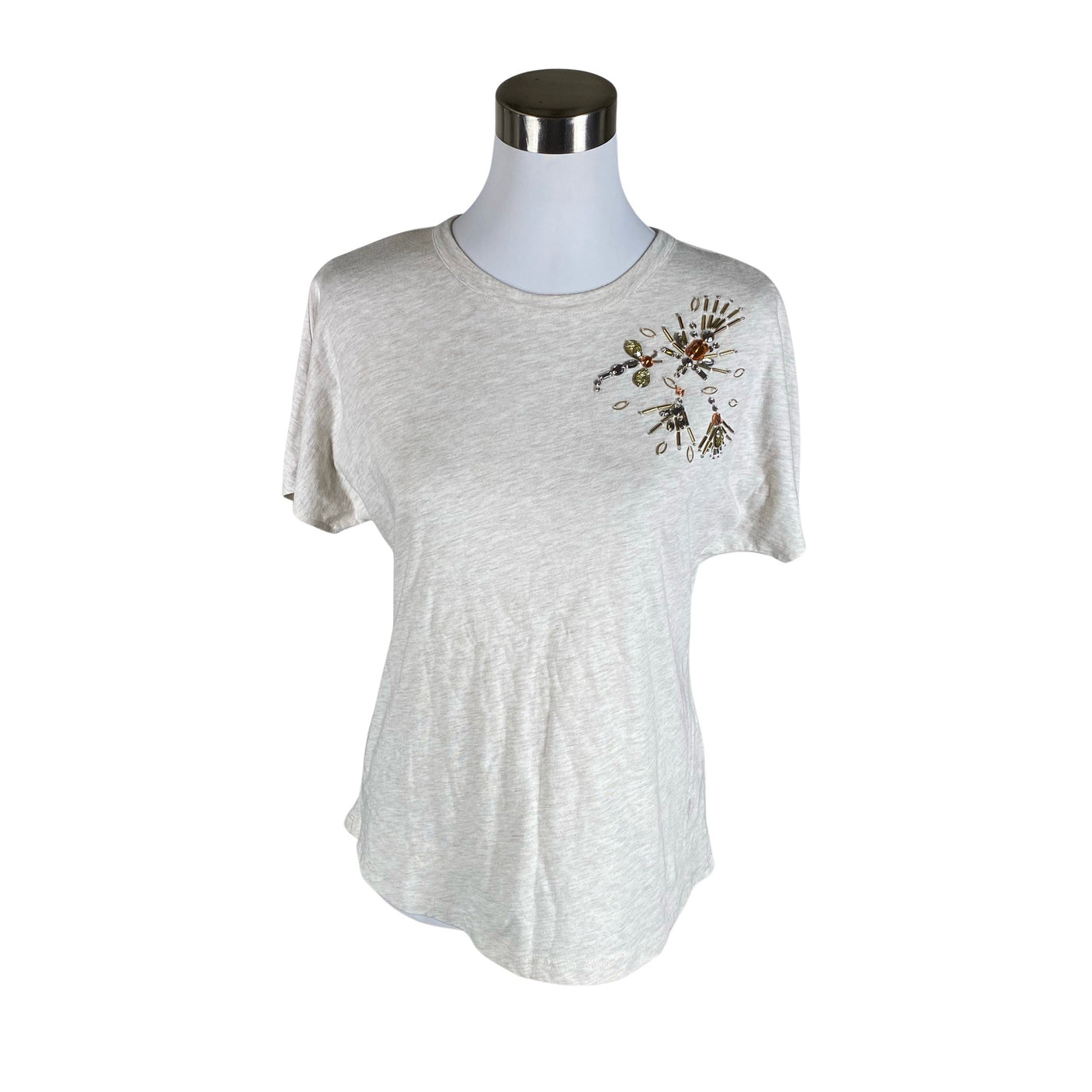 Unisex Per Una by Marks & Spencer - T-shirt, size 40 - Beige (1)