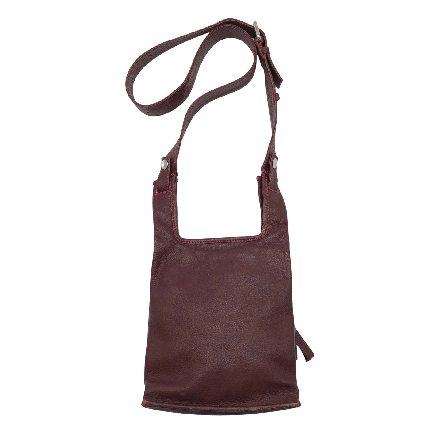 Unisex Lumi - Shoulder bag, size Mini - Wine red (1)