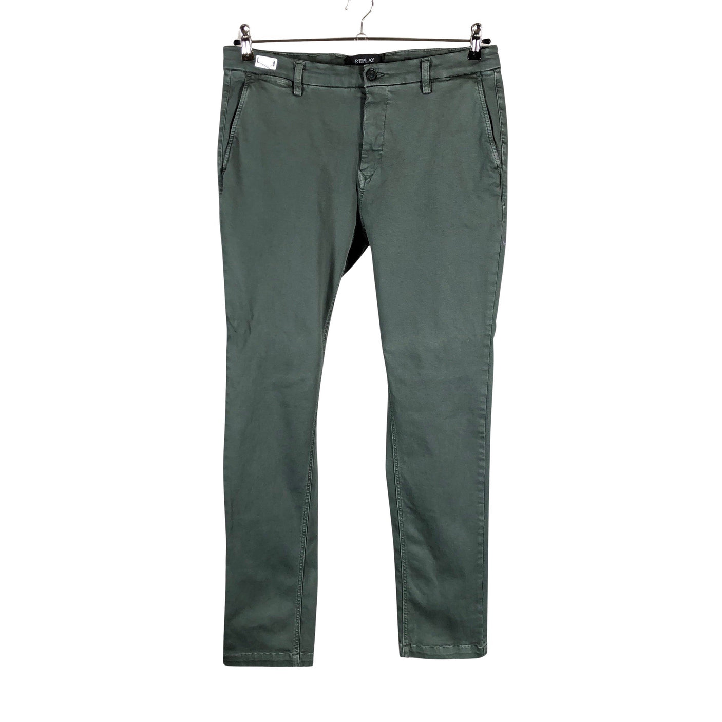 Unisex Replay - Chinos, size W34 - Green (1)
