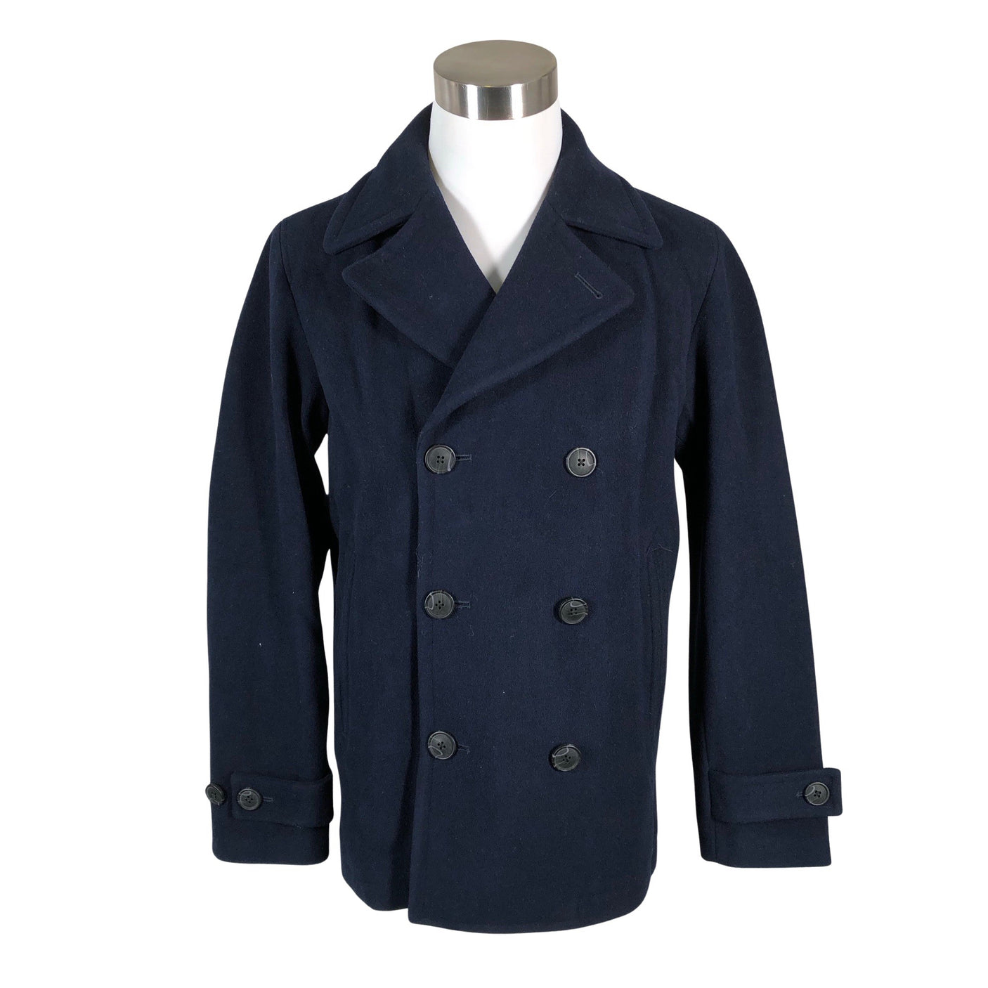 Unisex Selected - Wool coat, size L - Blue (1)