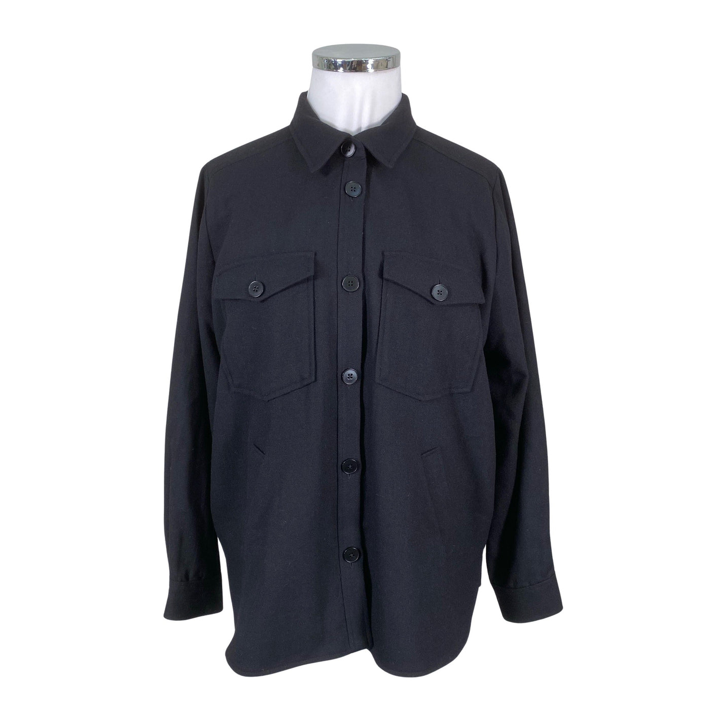 Unisex Part two - Wool coat, size 42 - Black (1)