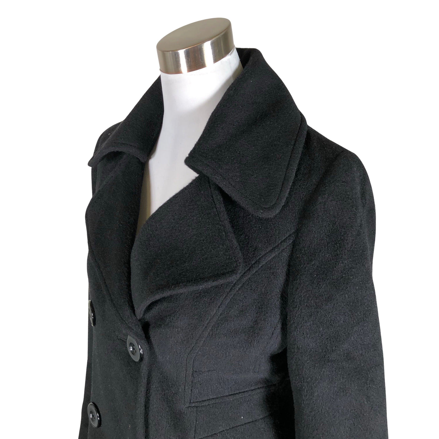 Unisex Tumi by Boho Andino Peru - Wool coat, size 38 - Black (3)