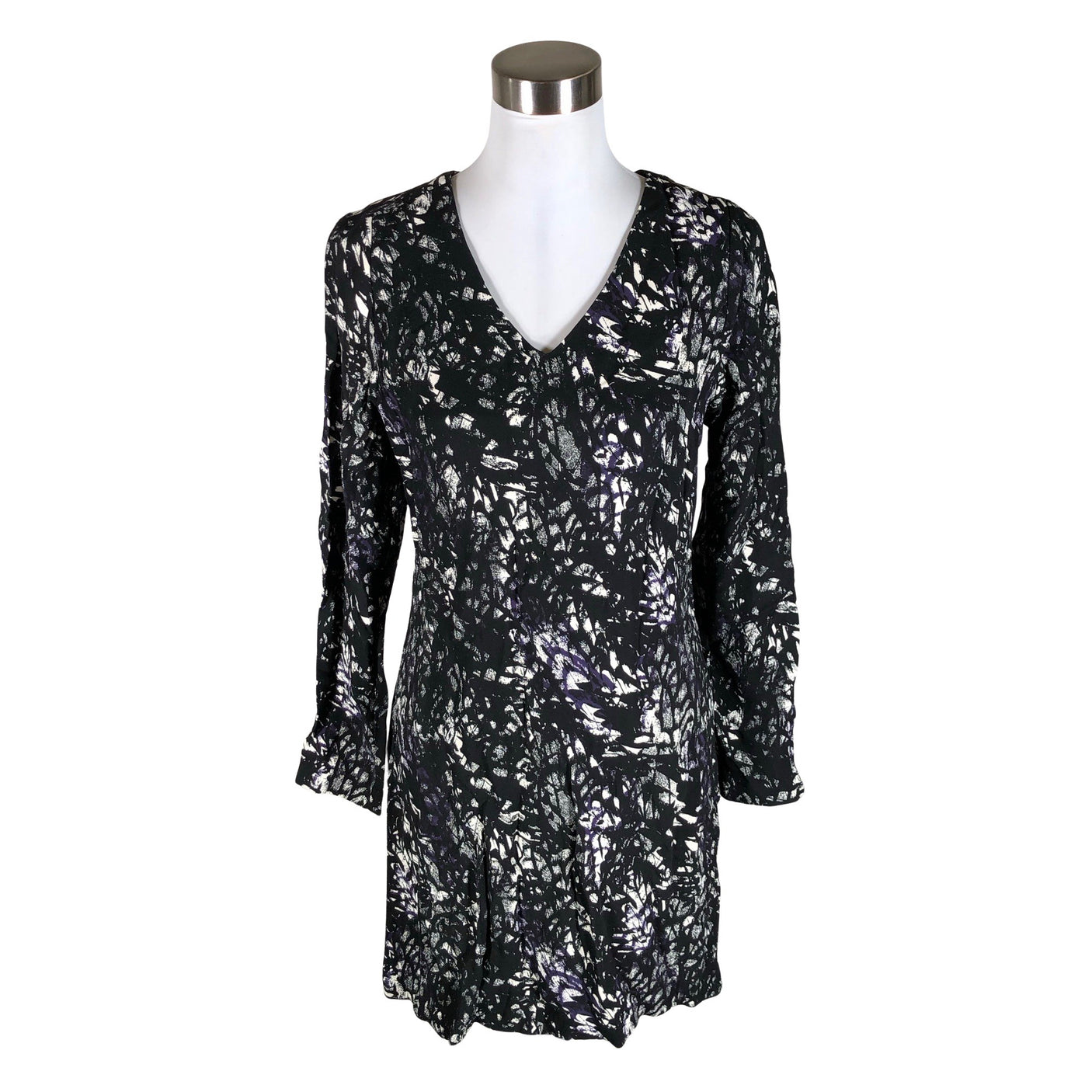 Unisex Part two - Schiffon dress, size 36 - Black (1)