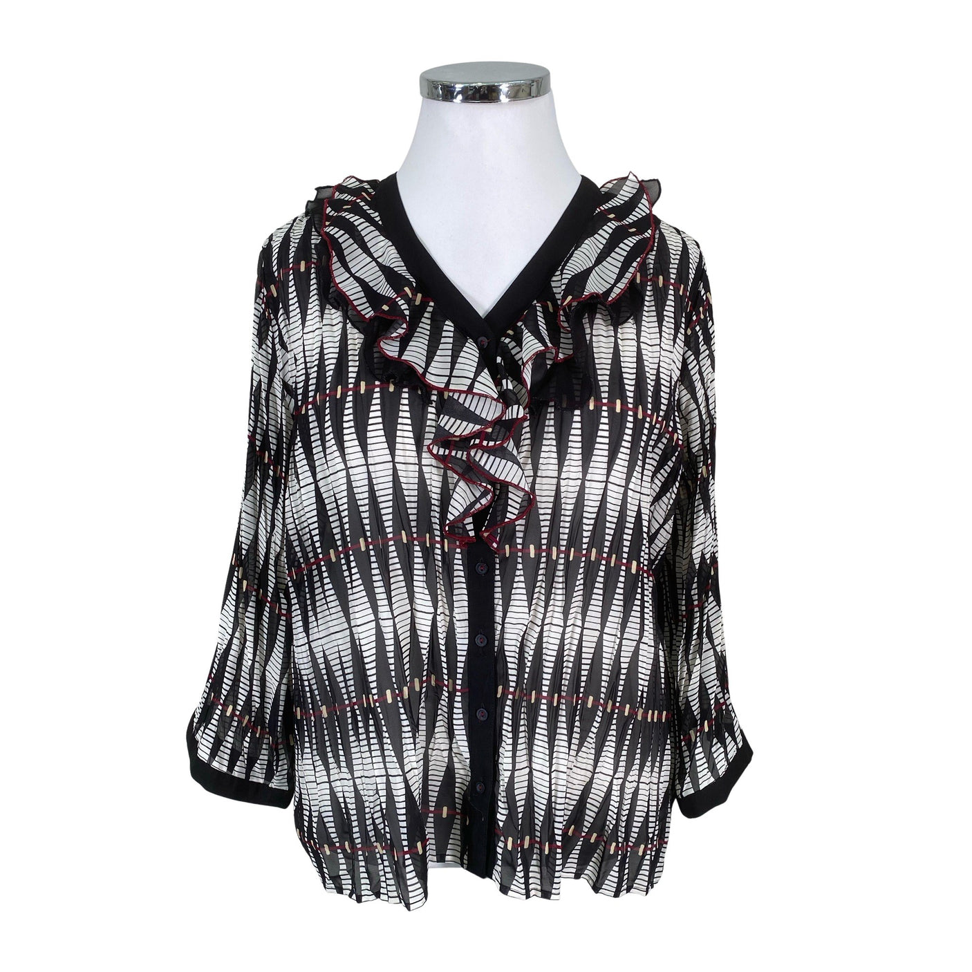 Unisex Kriss - Blouse, size 42 - White (1)