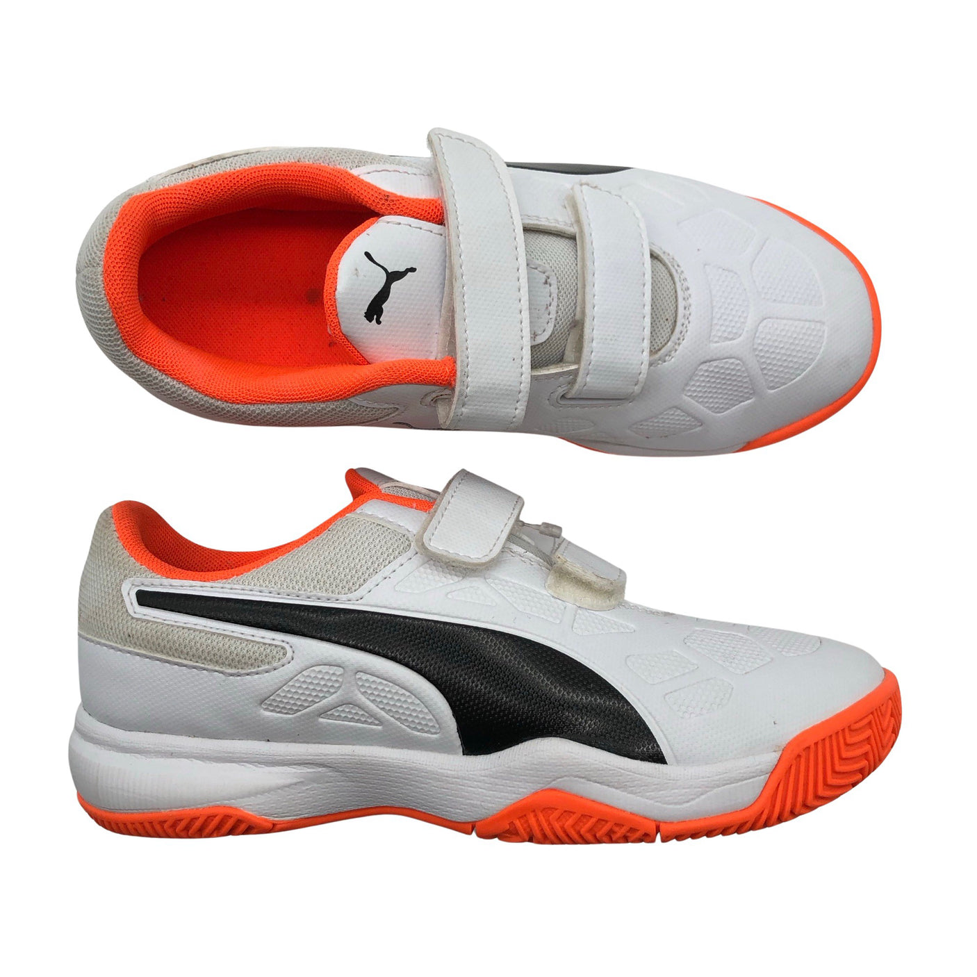 Unisex Puma - Indoor sports shoes, size 35 - White (1)