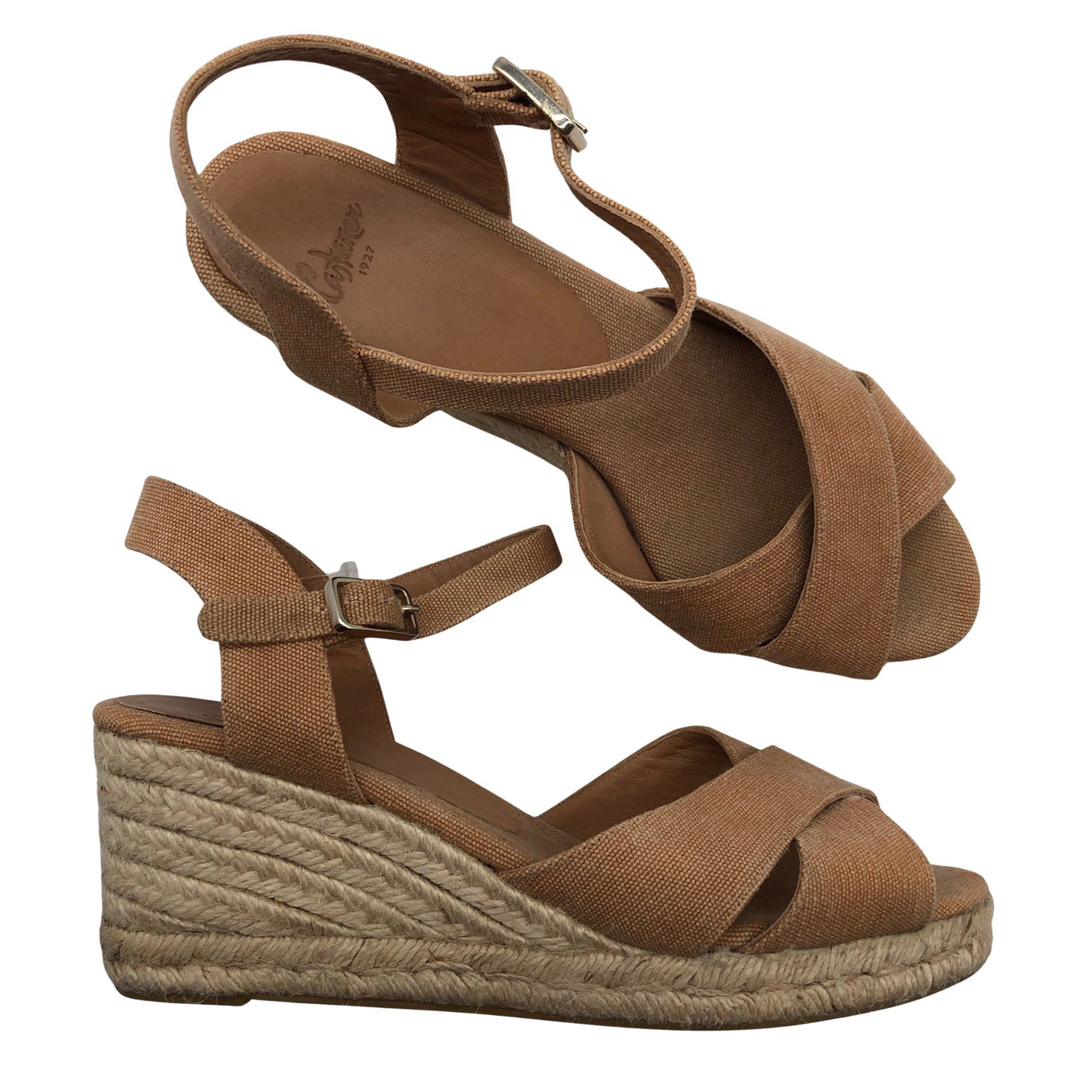 Unisex Castañer - Wedge sandals, size 40 - Brown (1)