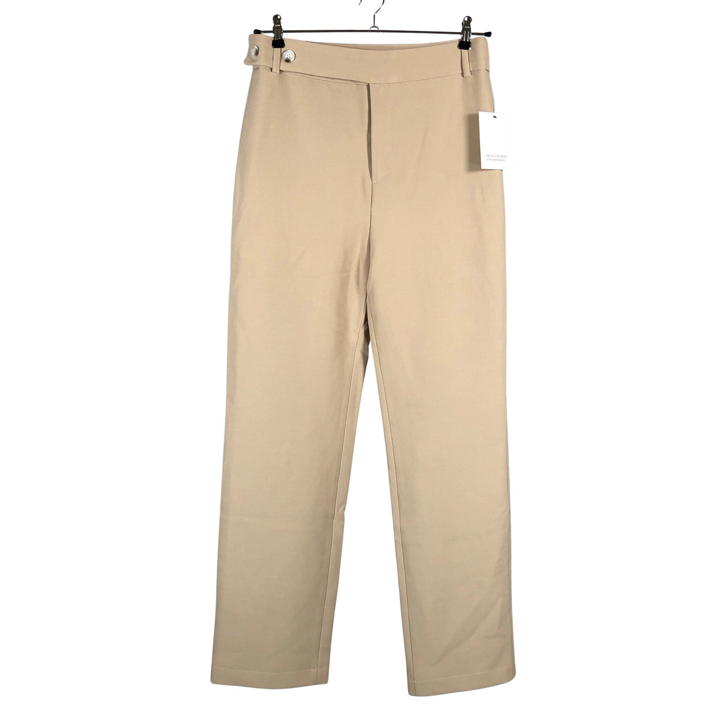 Unisex oddmuse - Straight leg trousers, size 42 - Beige (1)