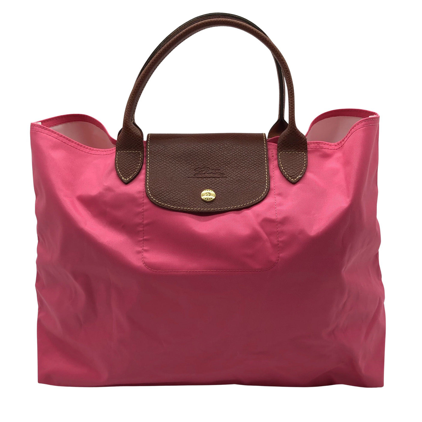 Unisex Longchamp - Käekott, suurus Maxi - Roosa