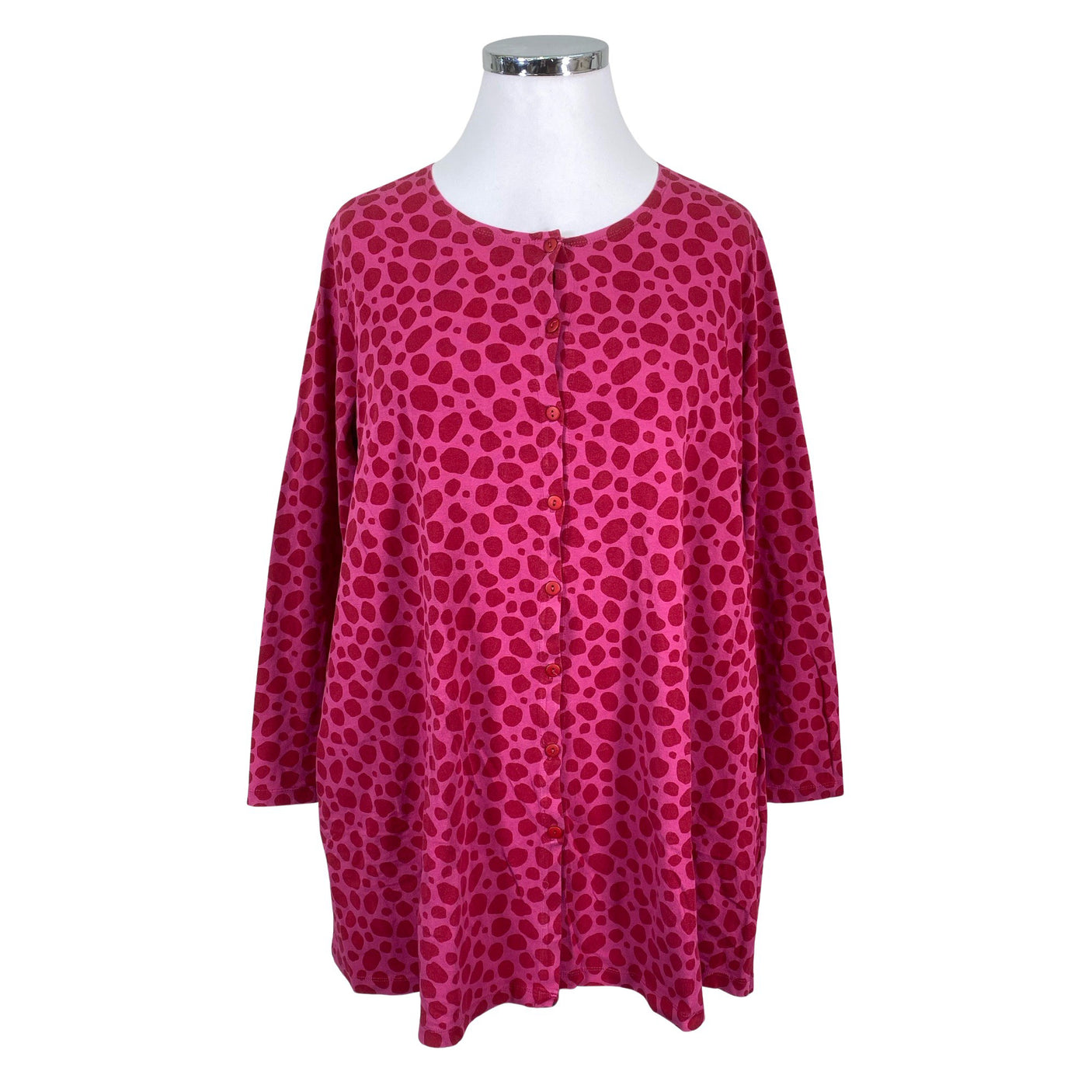 Unisex Gudrun Sjöden - Tricot tunic, size 48 - Pink (1)