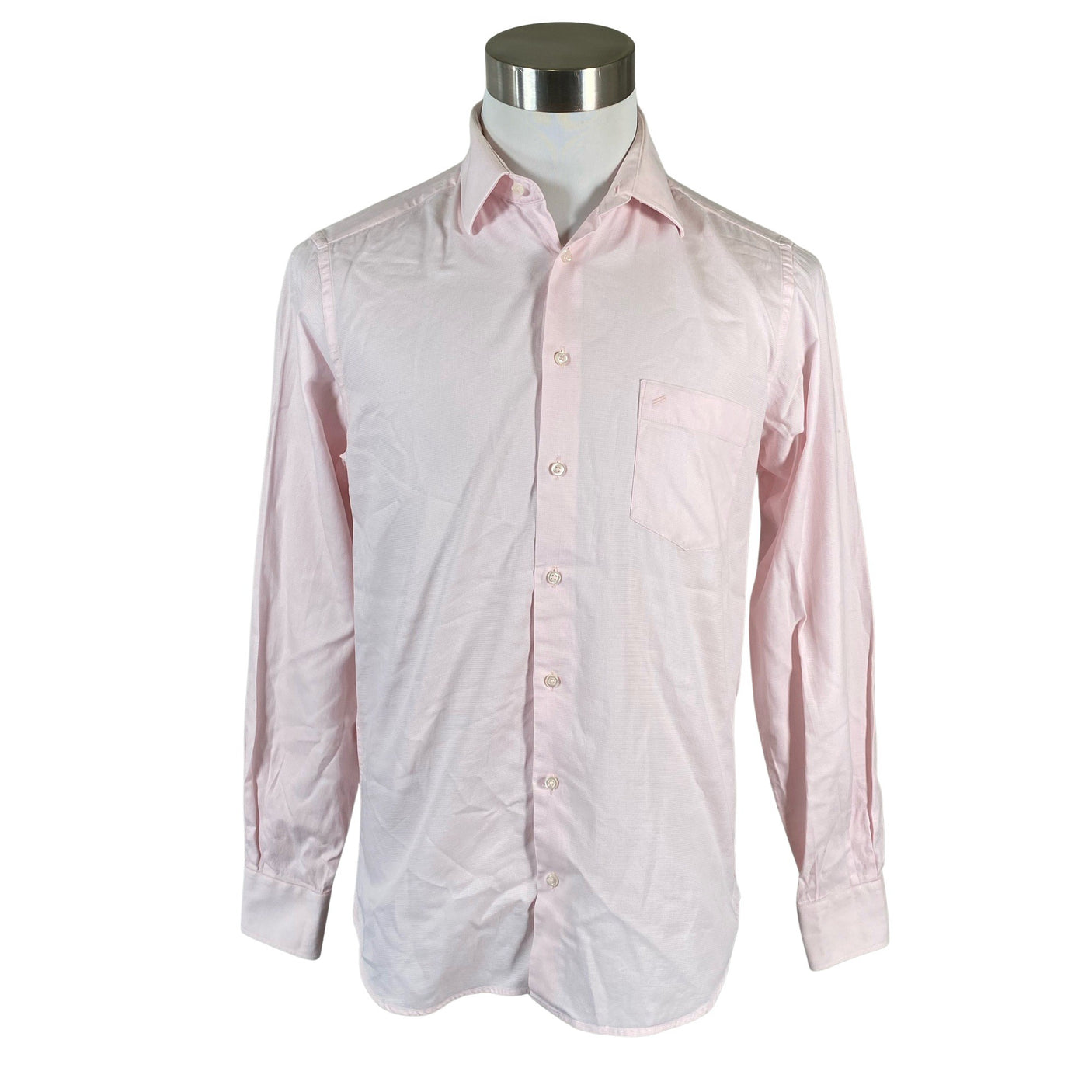 Unisex Daniel Hechter - Collared shirt, size M - Light pink (1)
