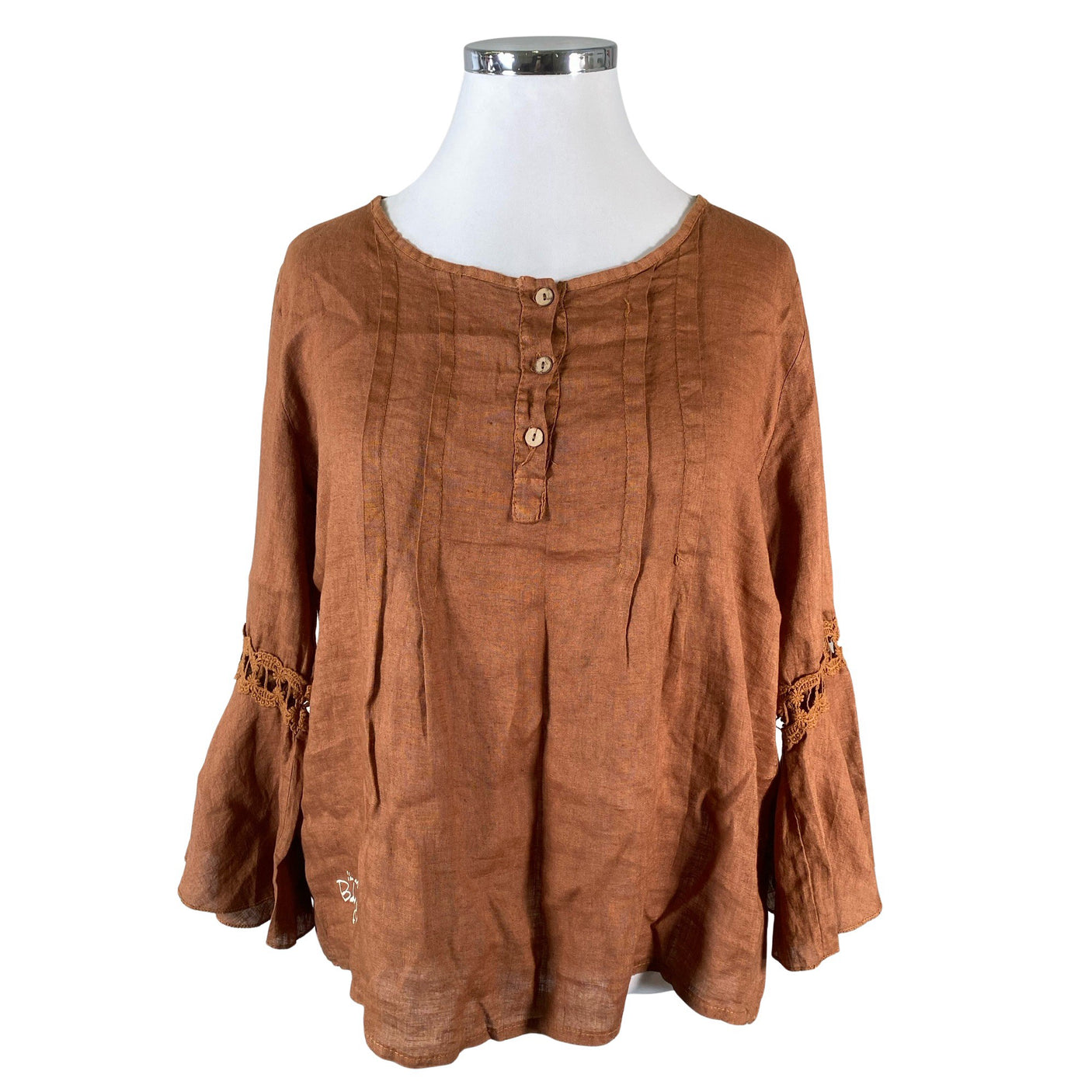 Unisex Bohemiana - Blouse, size 42 - Brown (1)