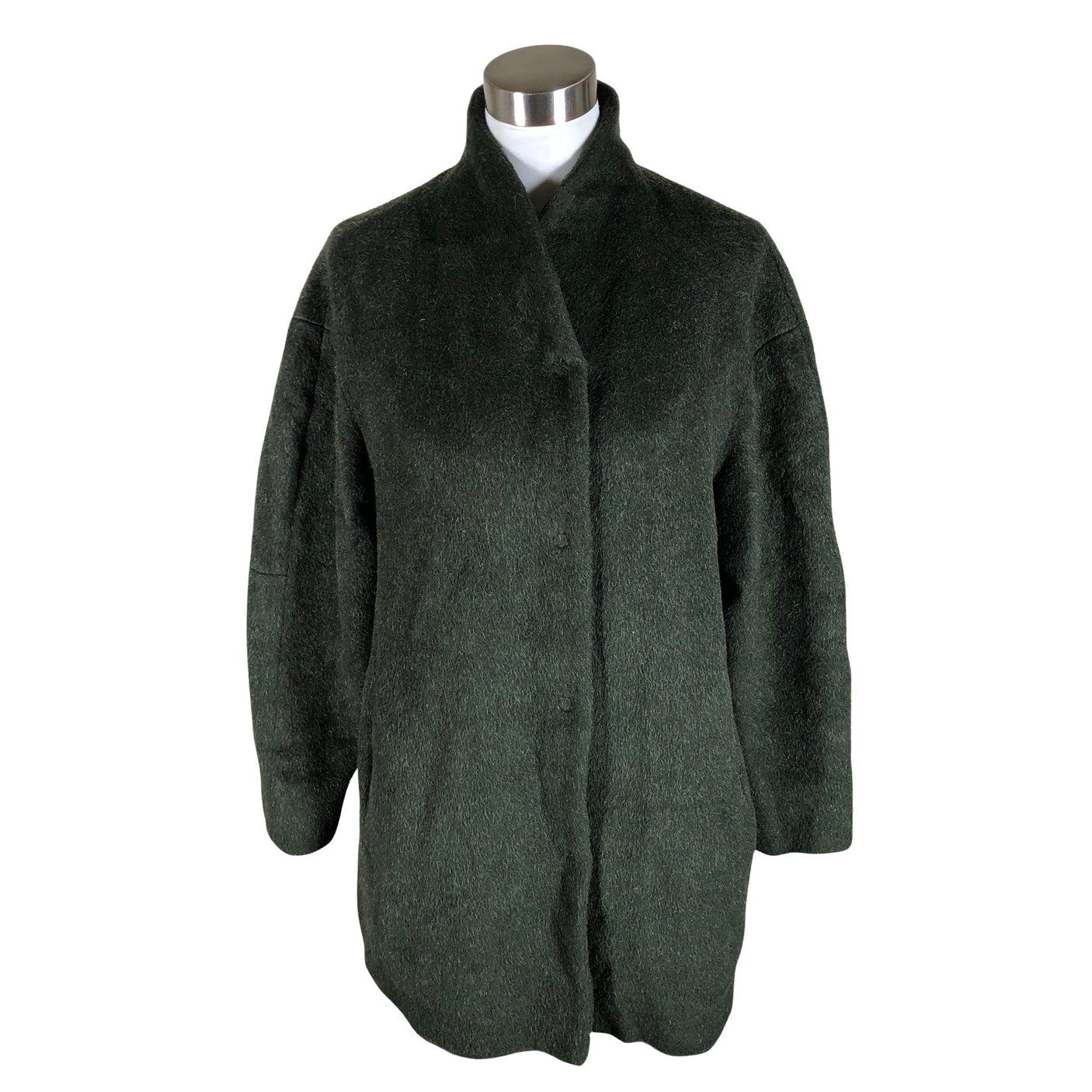 Unisex Marimekko - Wool coat, size 38 - Green