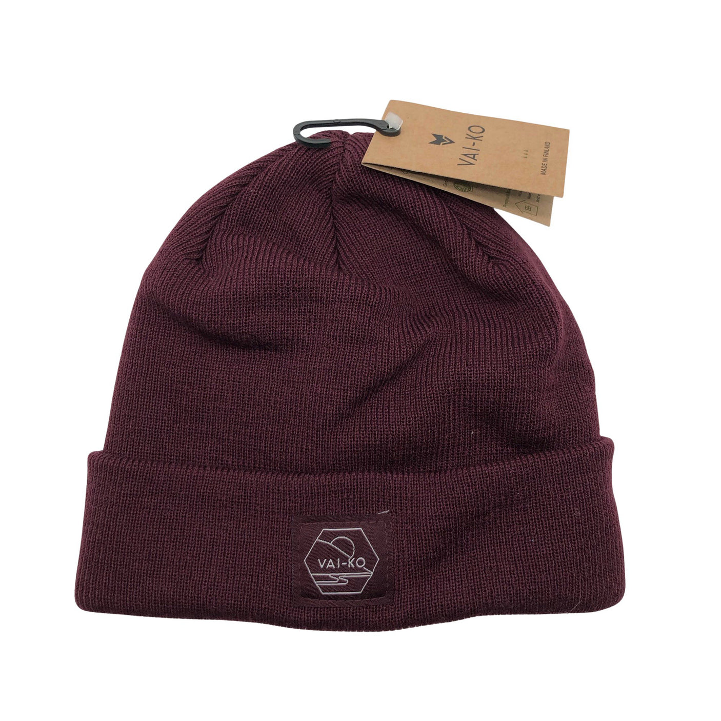 Unisex VAI-KO - Winter beanie, size 52 - 54 cm - Wine red (1)