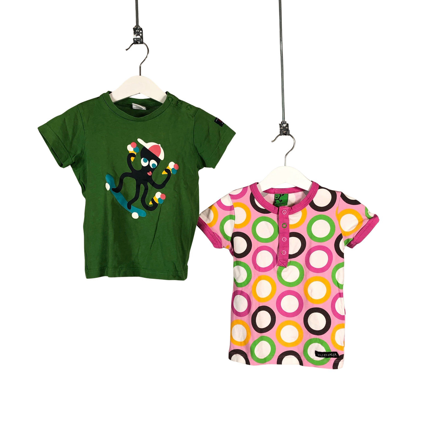 Unisex Polarn O. Pyret - T-shirt, size 86 - 92 - Green (1)