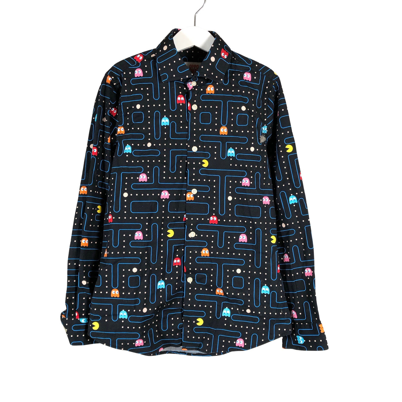 Unisex OppoSuits - Collared shirt, size 146 - 152 - Black (1)