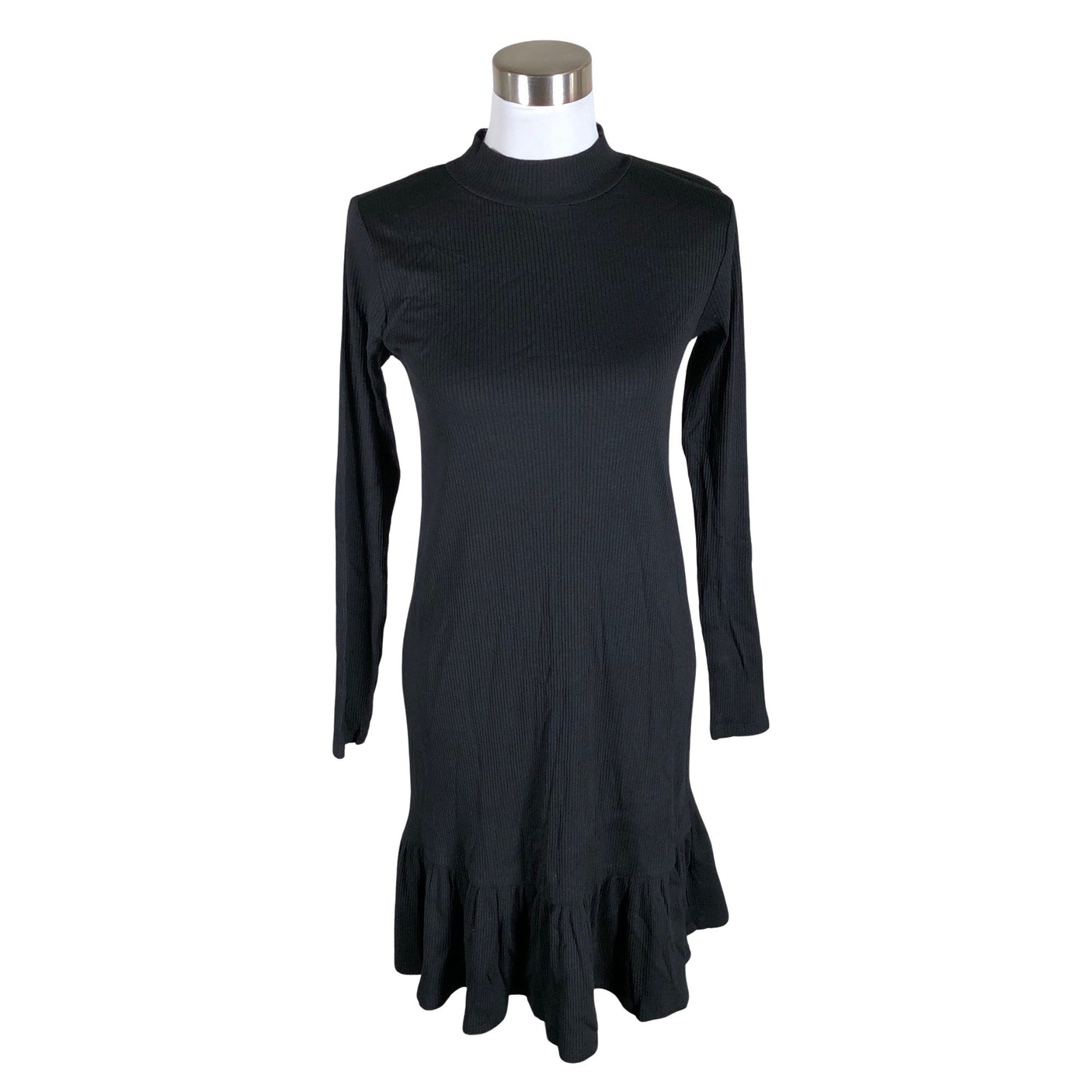 Unisex Mama Licious - Tricot dress, size 36 - Black (1)