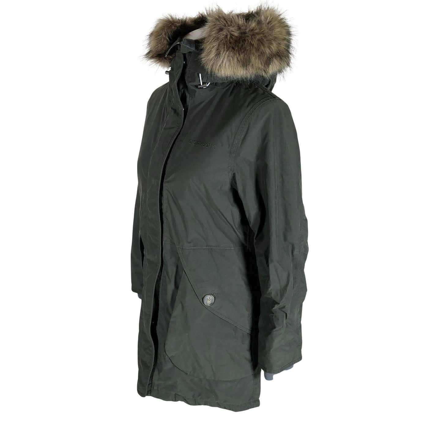 Unisex Didriksons - Winter jacket, size 36 - Green (3)