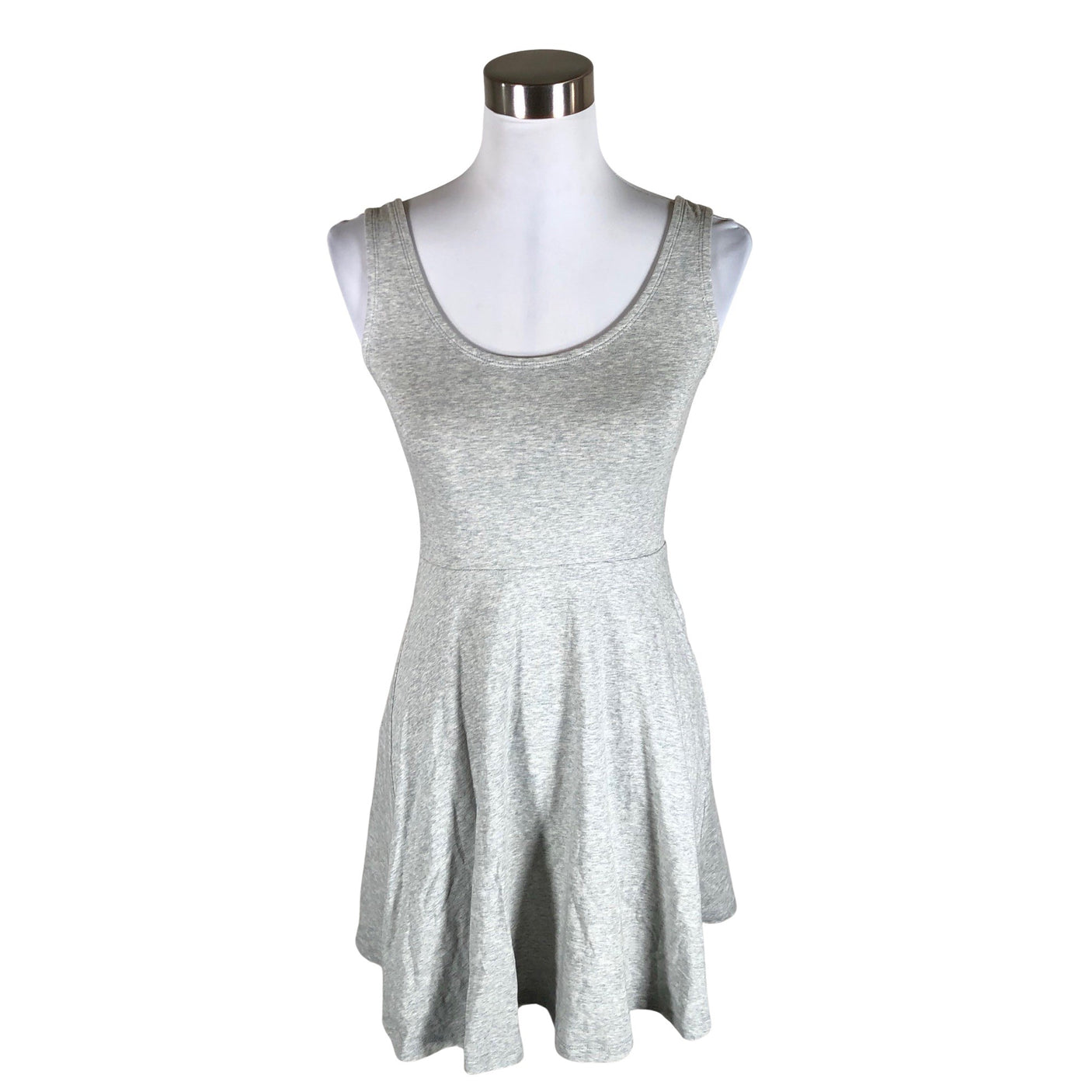 Unisex Benetton - Tricot dress, size 34 - Gray (1)