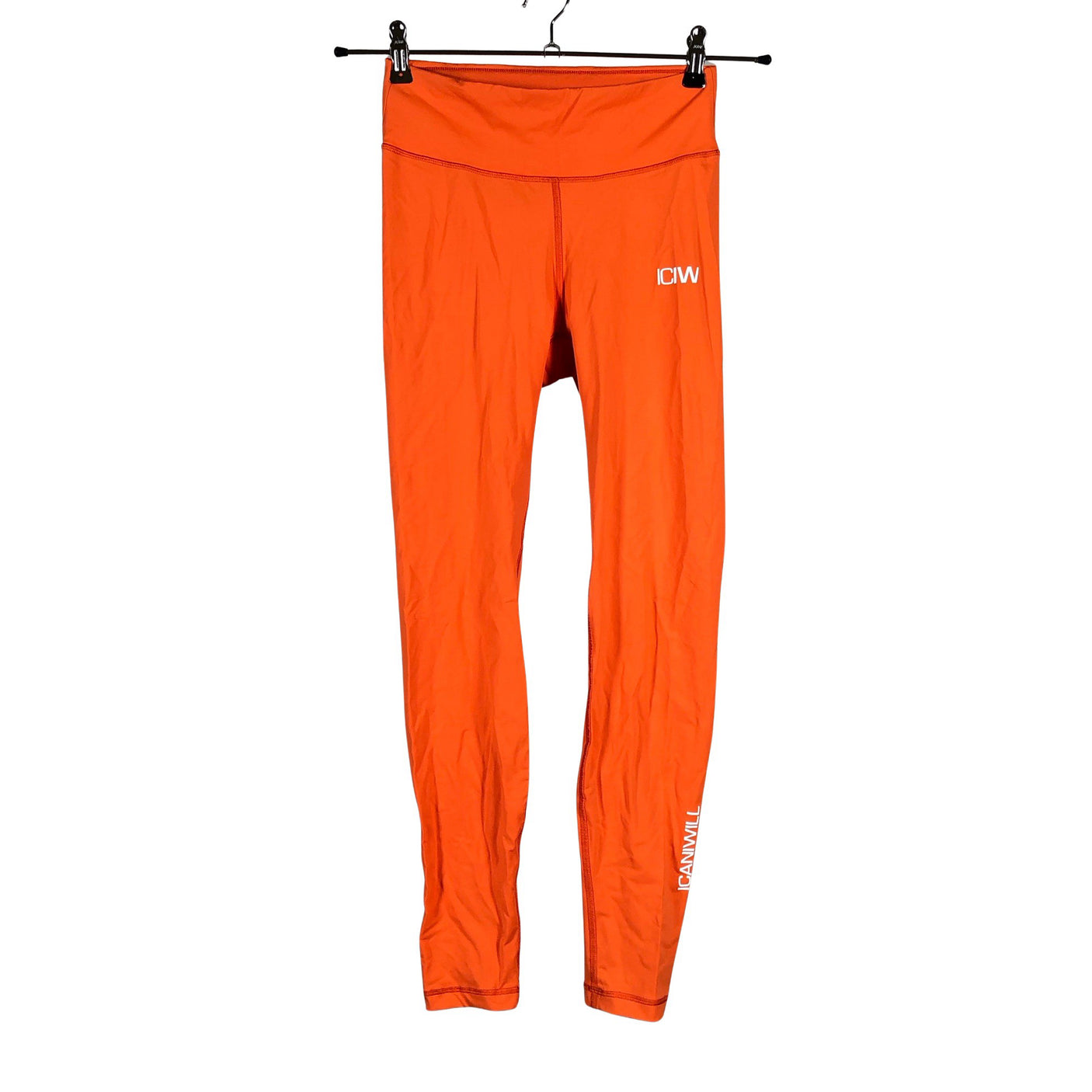 Unisex ICIW – Icaniwill - Sports tights, size 36 - Orange (1)