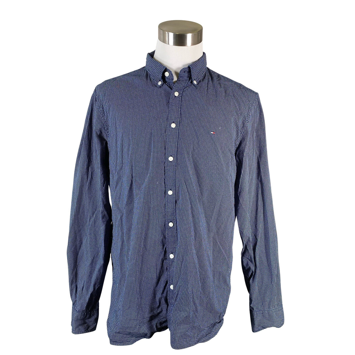 Unisex Tommy Hilfiger - Collared shirt, size XXL - Blue (1)