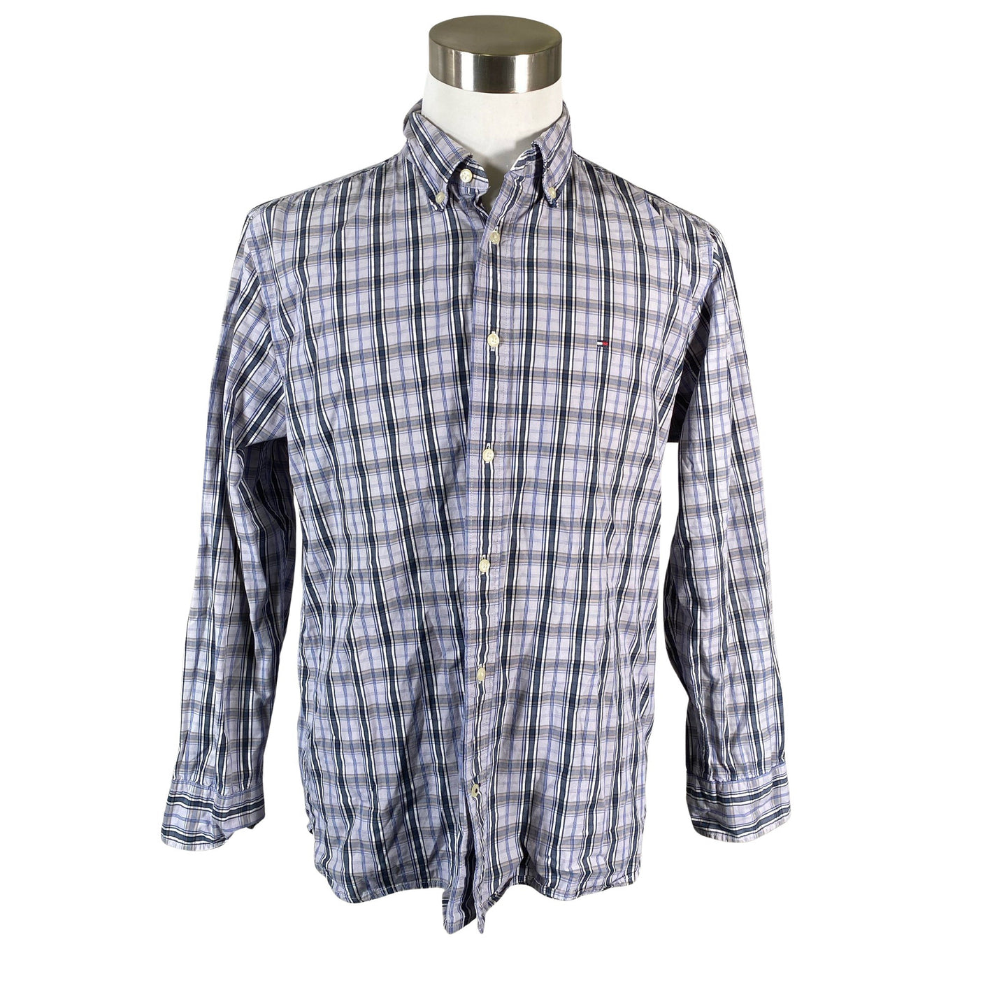 Unisex Tommy Hilfiger - Collared shirt, size XL - Light blue (1)