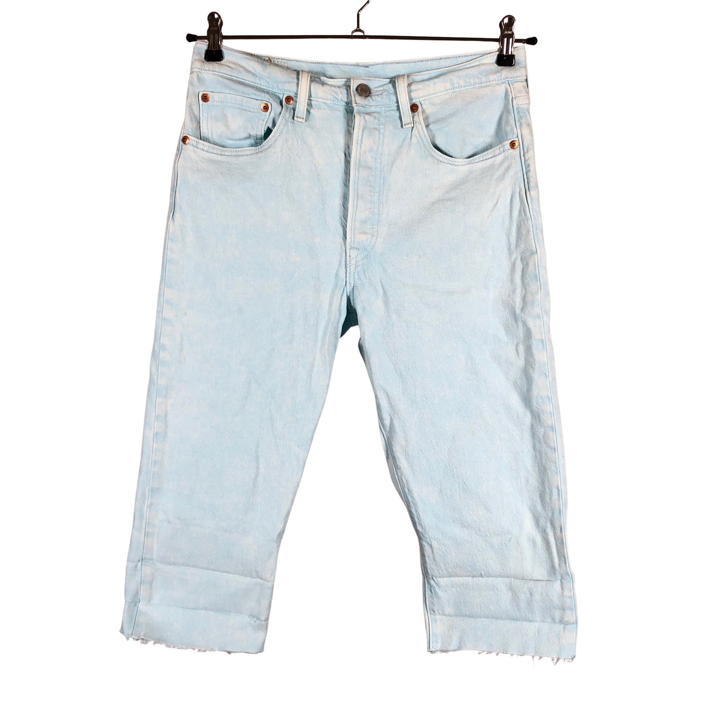 Unisex Levi's - Capri jeans, size W28 - Light blue (1)