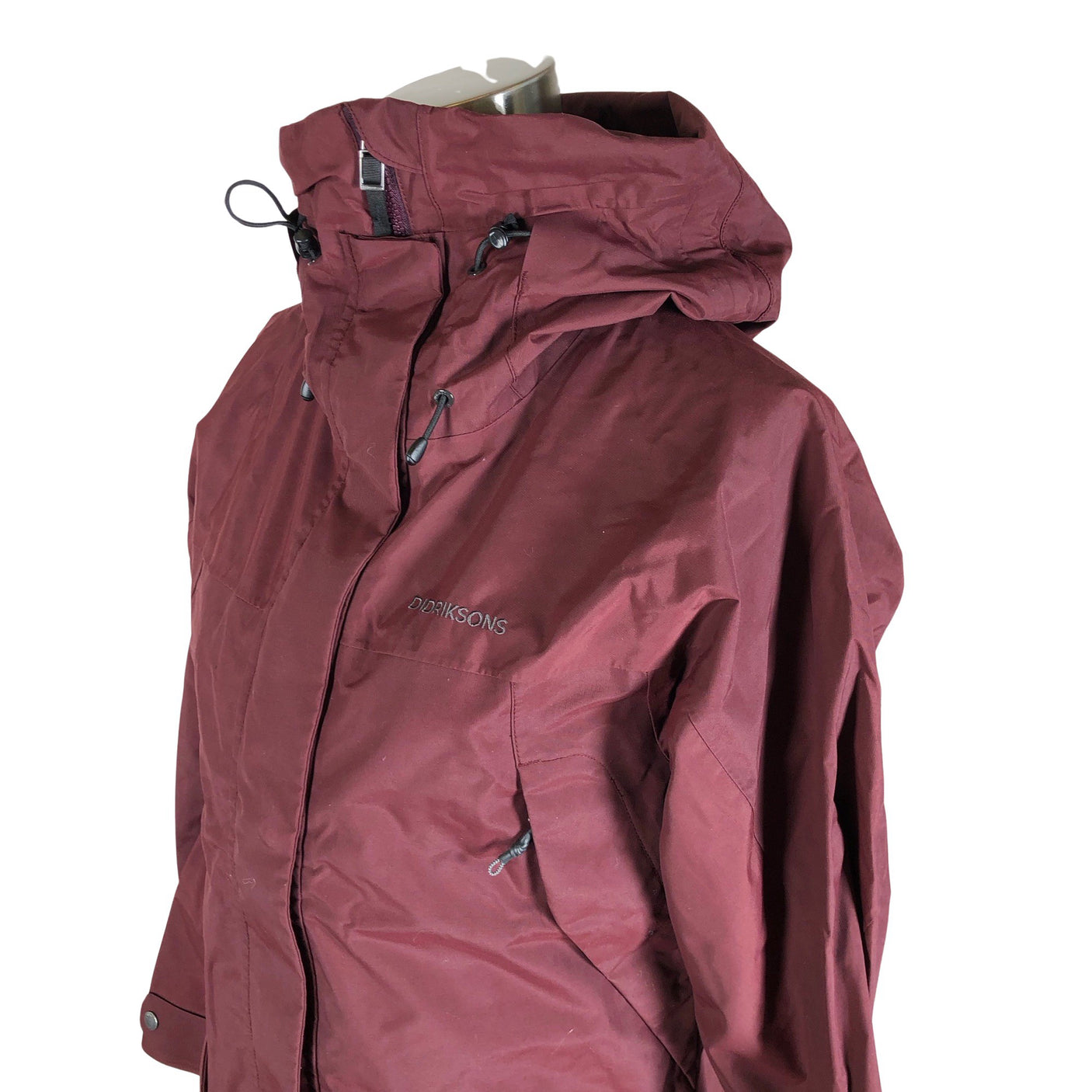 Unisex Didriksons - Outdoor jacket, size 38 - Wine red (3)