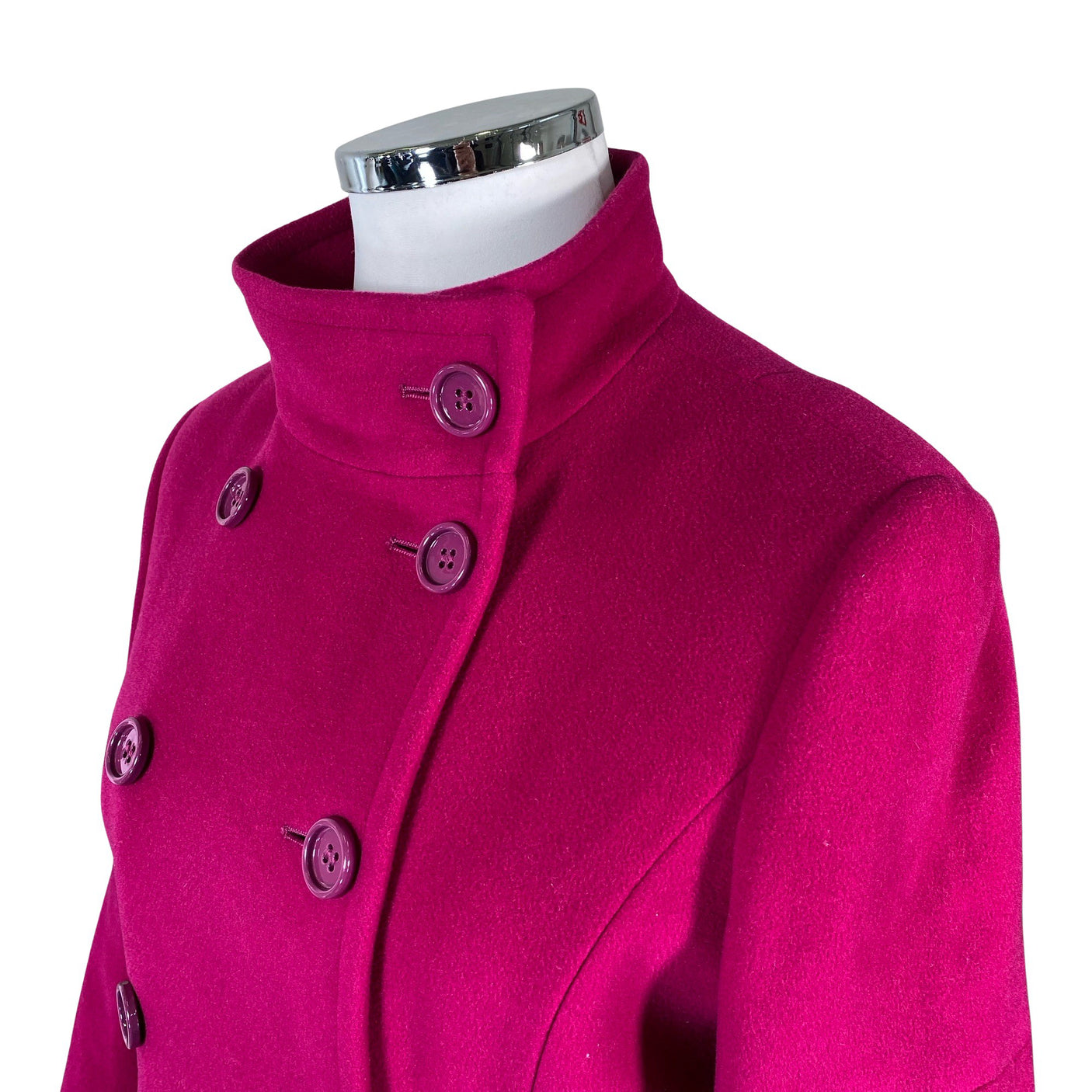 Unisex Stefania Rinaldi - Wool coat, size 44 - Pink (3)