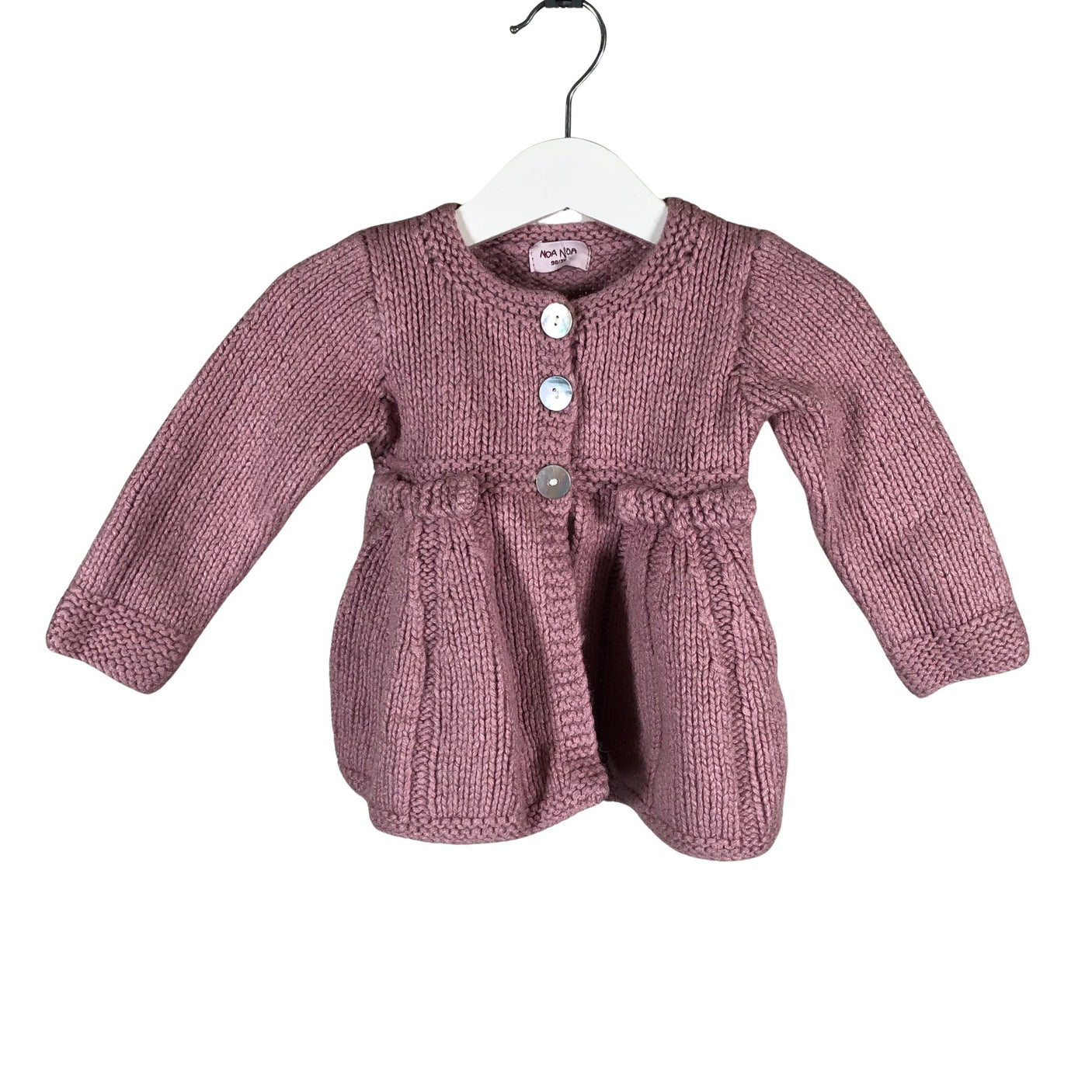 Unisex Noa Noa - Cardigan, size 92 - 98 - Light pink (1)