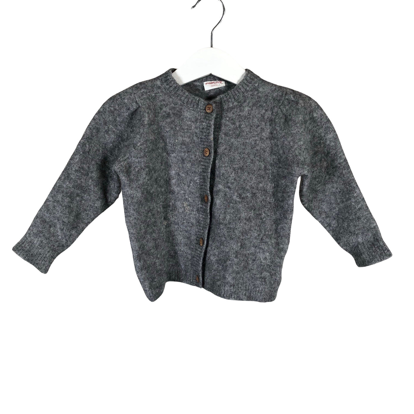 Unisex POMPdeLUX - Cardigan, size 80 - 86 - Gray (1)
