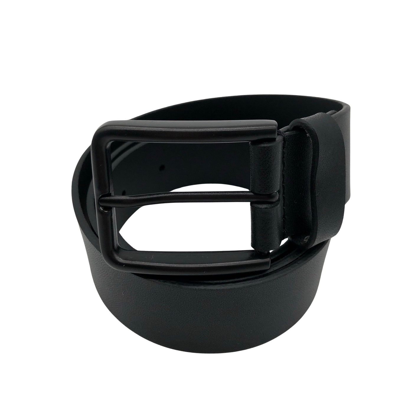 Unisex Zing - Leather belt, size No size - Black (1)