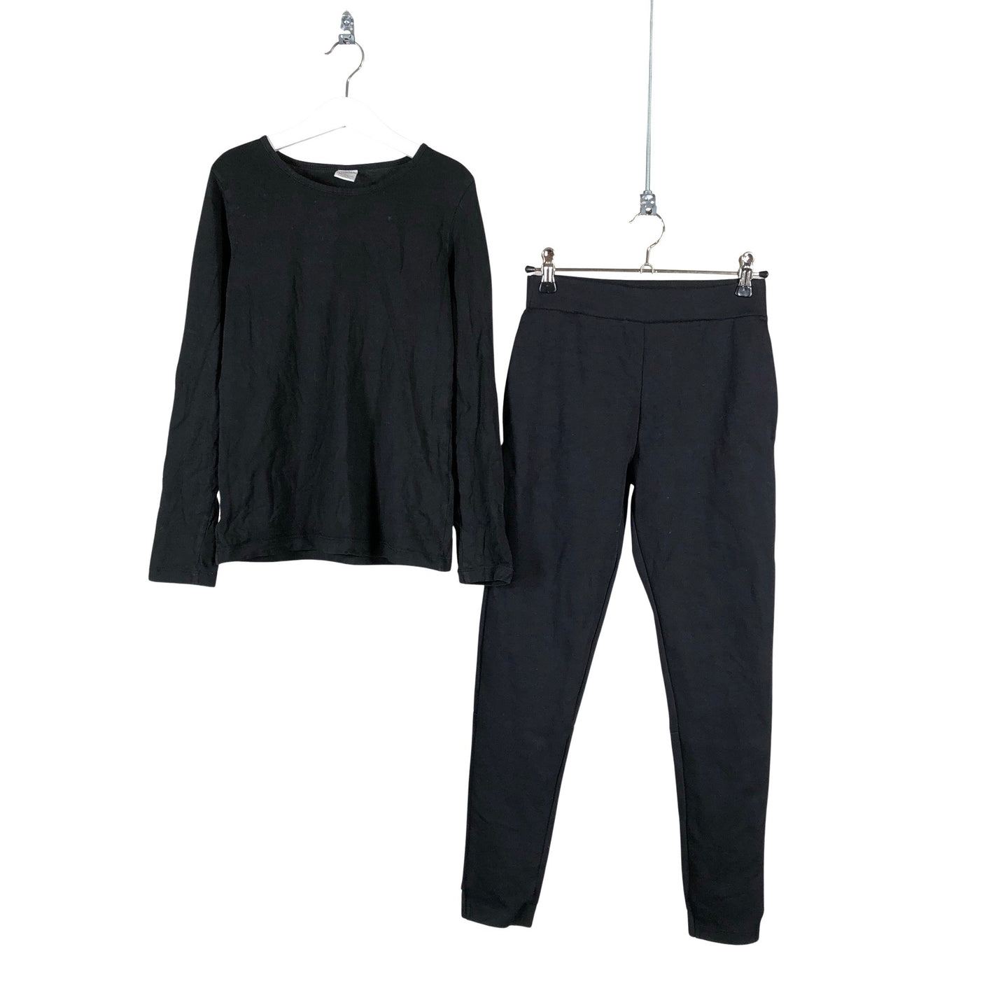 Unisex Lindex - Tricot shirt, size 134 - 140 - Black (1)