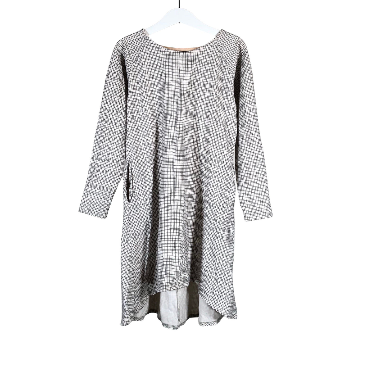 Unisex Papu - Tricot dress, size 134 - 140 - Natural white (1)