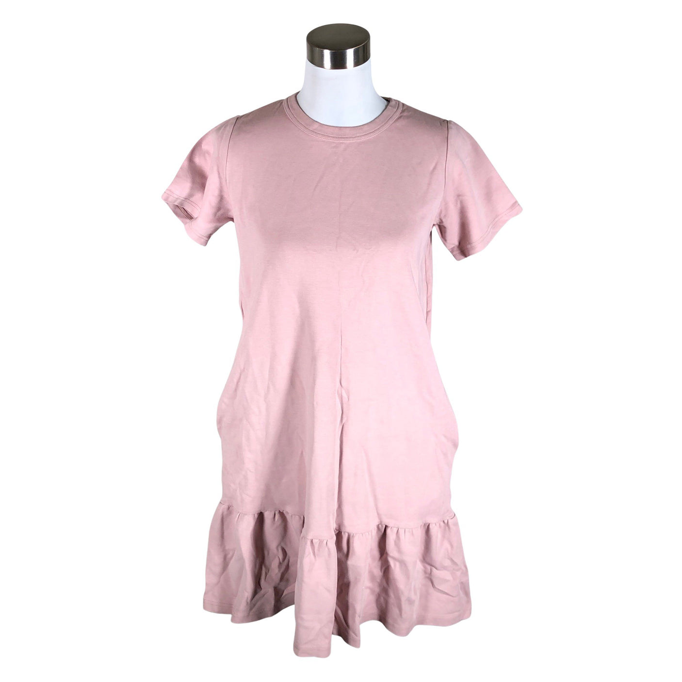 Unisex Toive - Tricot dress, size 34 - Light pink (1)