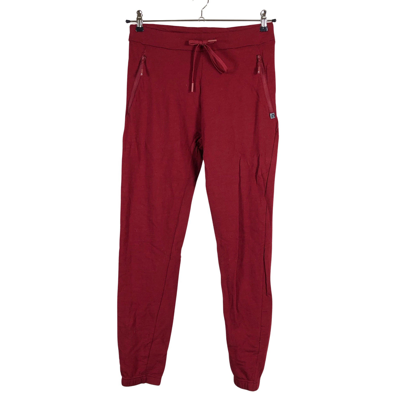 Unisex North Outdoor - Tricot pants, size 36 - Wine red (1)