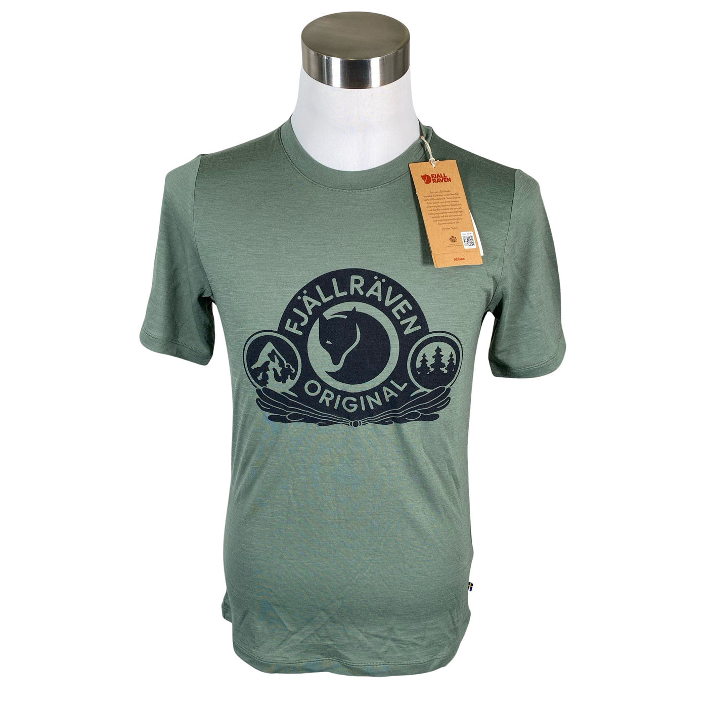 Unisex Fjällräven - T-shirt, size S - Green (1)