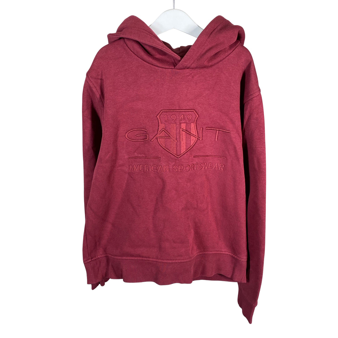 Unisex Gant - Hoodie, size 164 - 170 - Wine red (1)