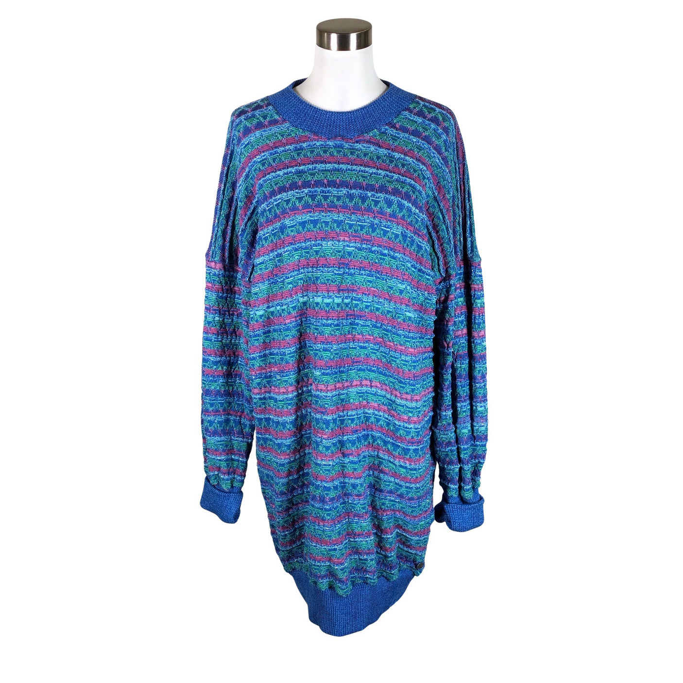Unisex Hurmås - Knit dress, size 40 - Blue (1)