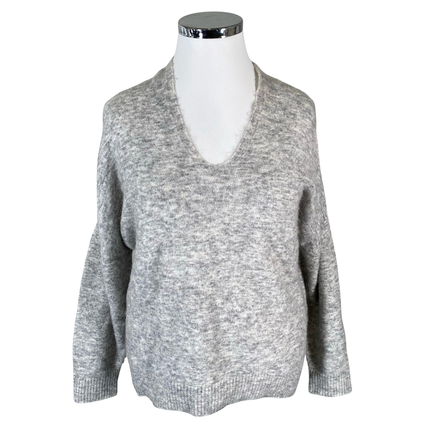 Unisex Ril's - Knit tunic, size 42 - Gray (1)