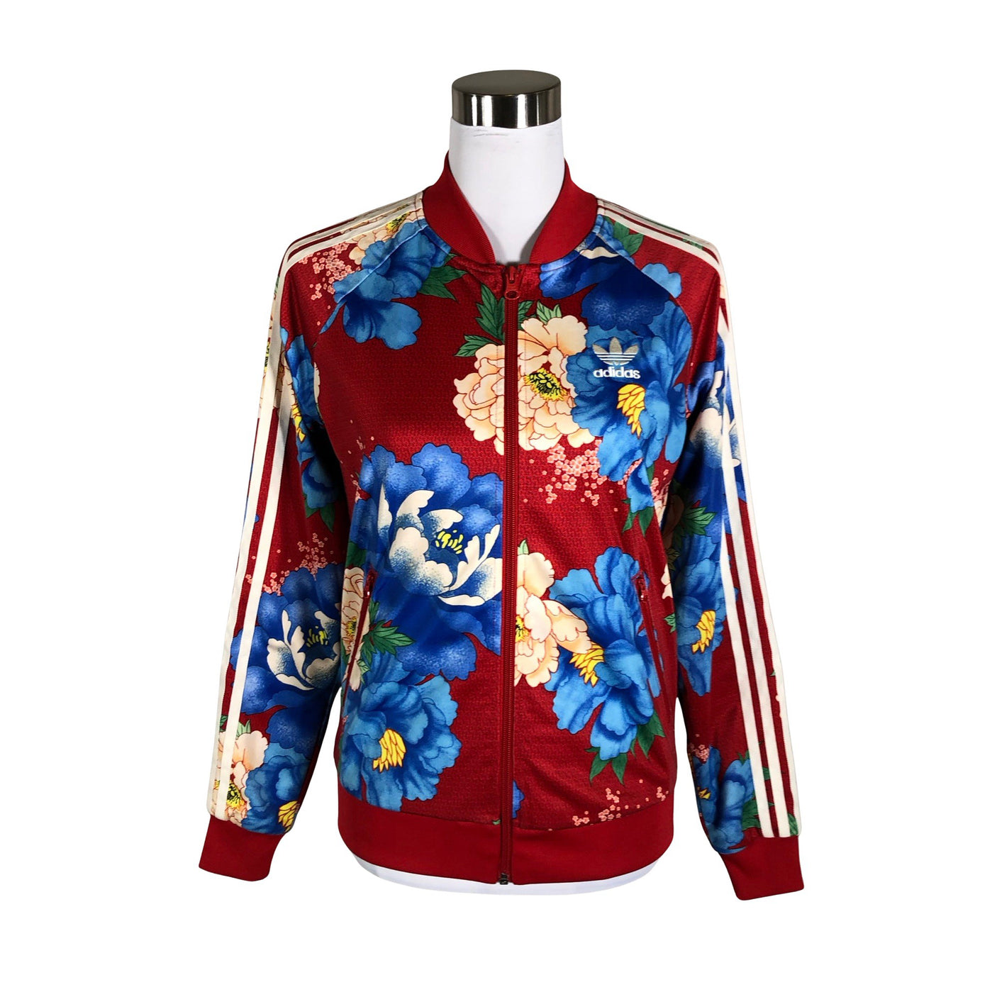 Unisex Adidas - Track jacket, size 36 - Red (1)
