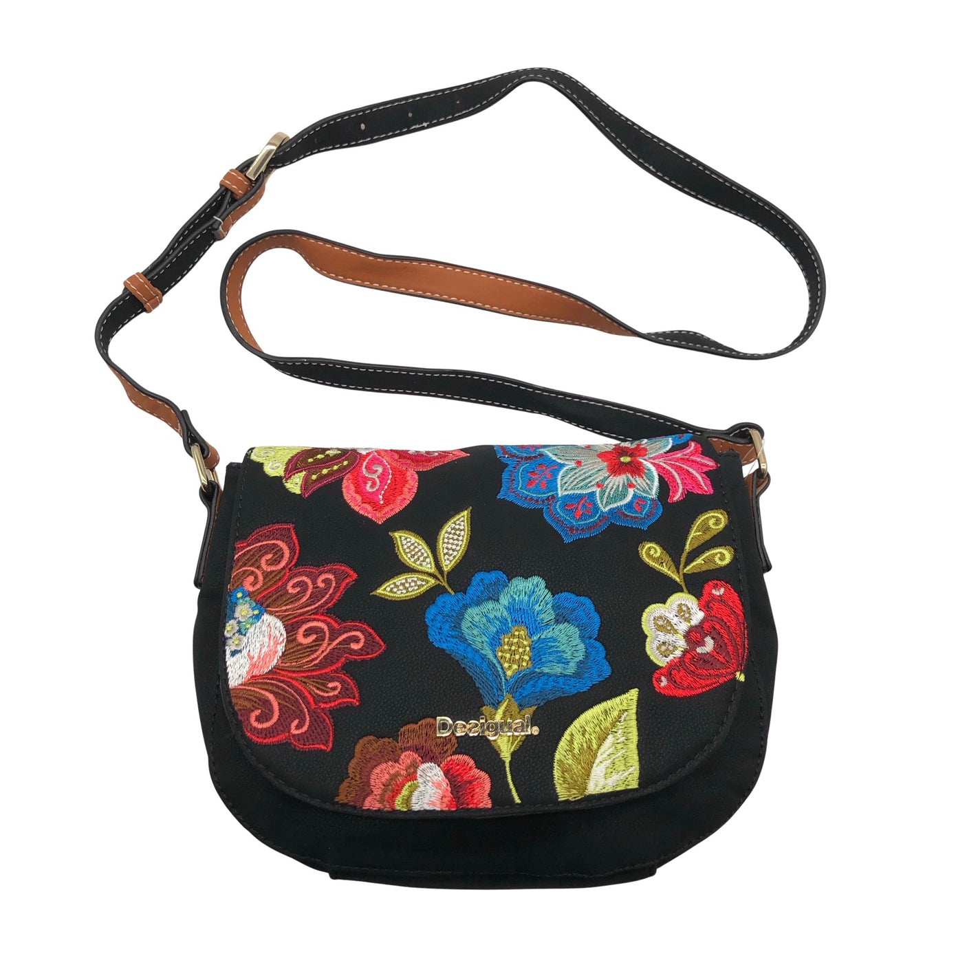 Unisex Desigual - Shoulder bag, size Midi - Black (1)