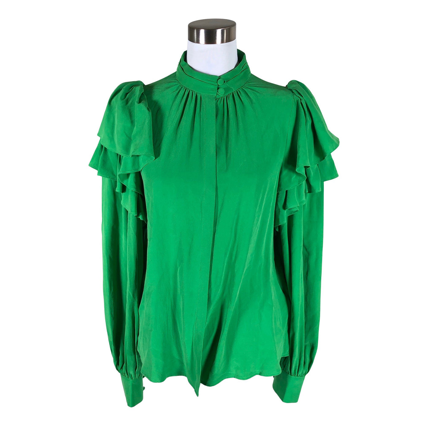 Unisex &Other Stories - Blouse, size 38 - Green (1)