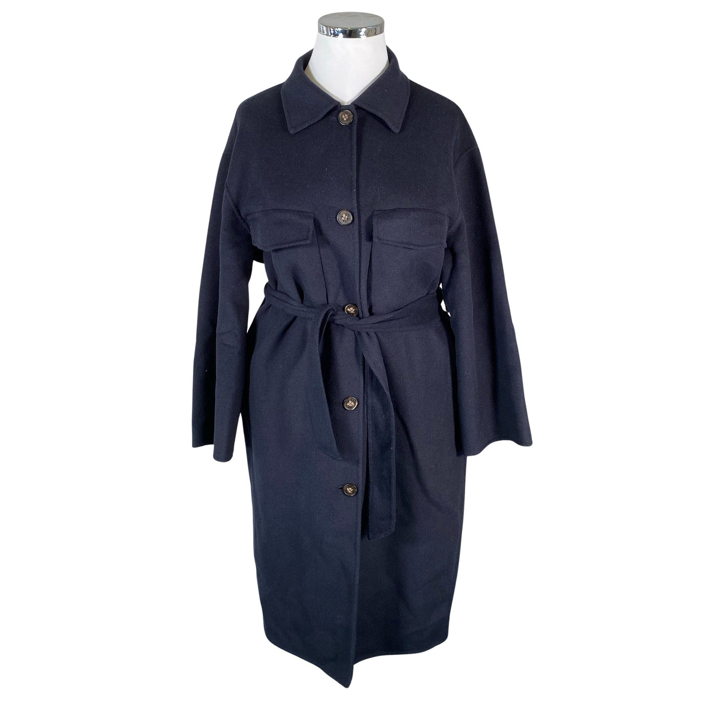 Unisex Marc O'Polo - Wool coat, size 42 - Black (1)