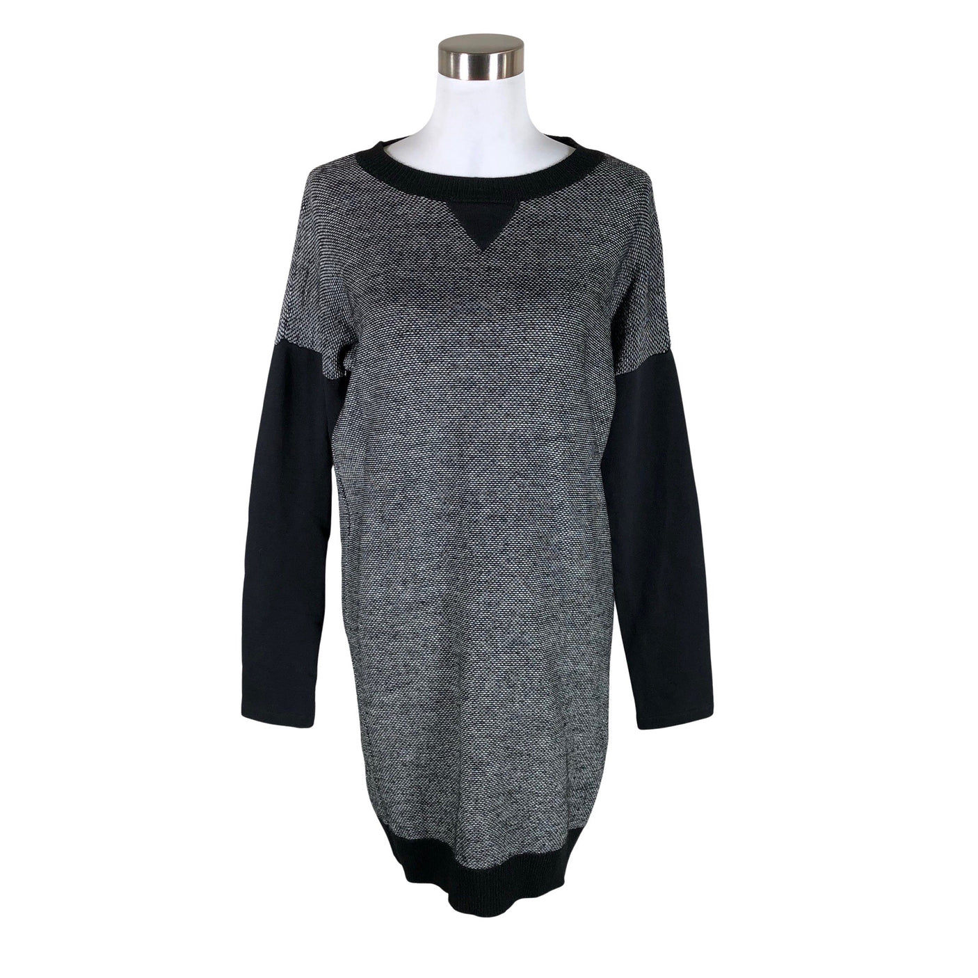 Unisex Benetton - Knit dress, size 40 - Black (1)