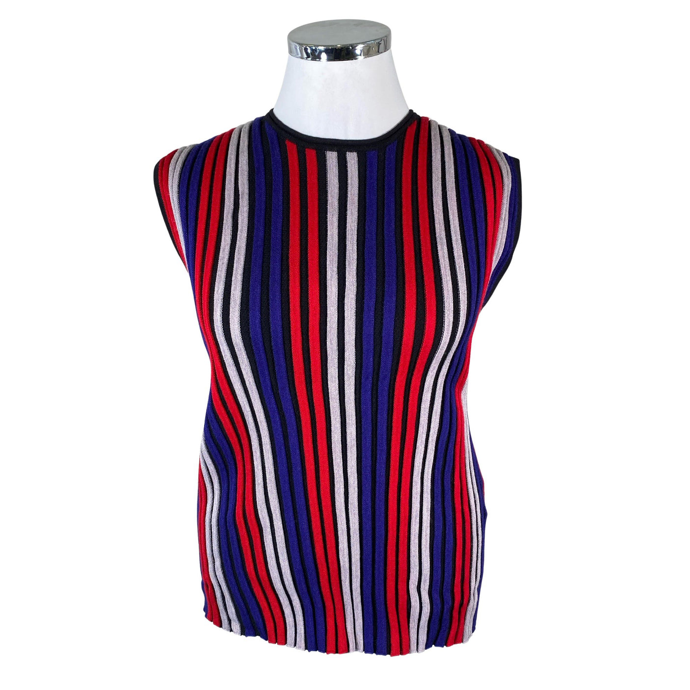 Unisex by Malene Birger - Knit vest, size 42 - Red (1)
