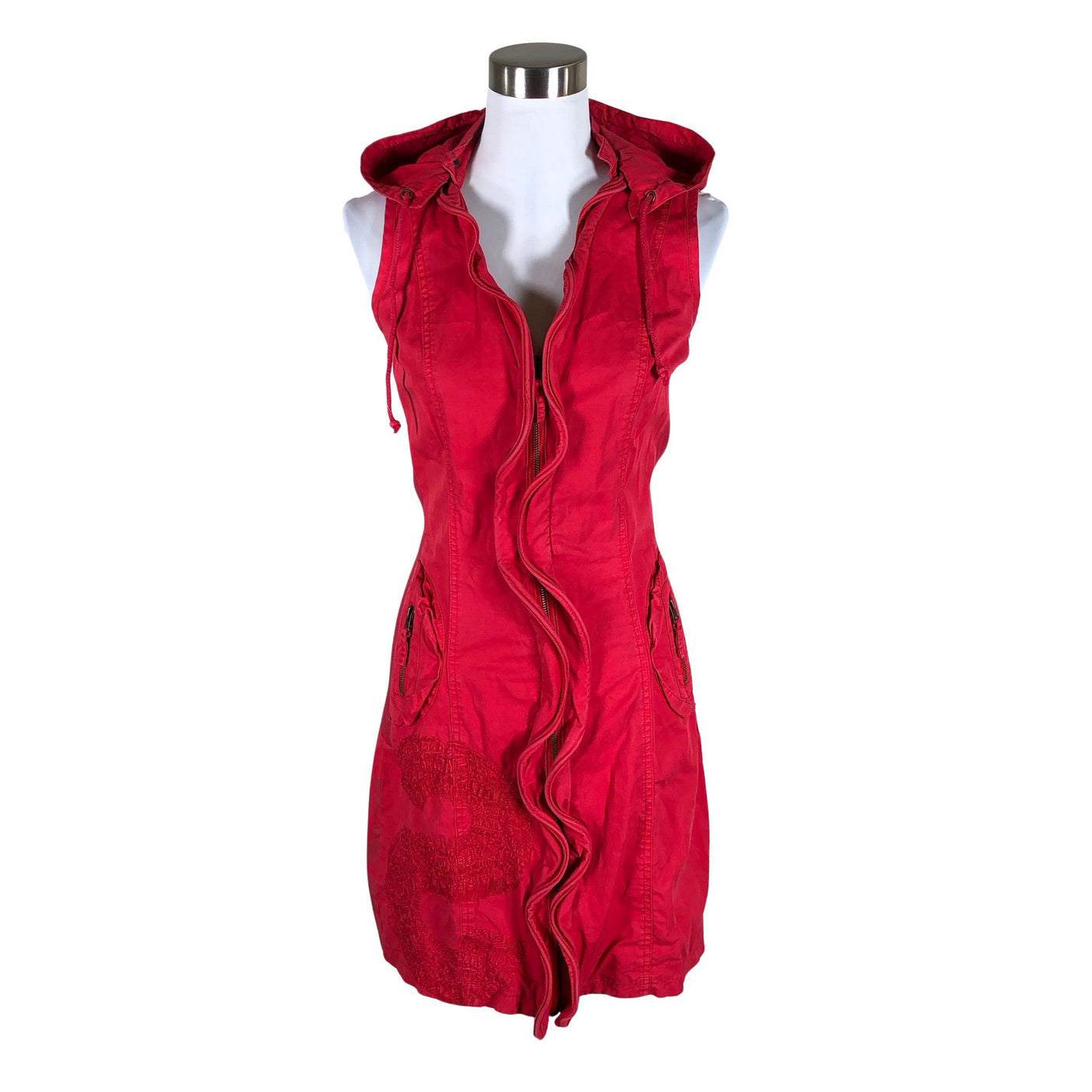 Unisex Desigual - Dress, size 36 - Red (1)