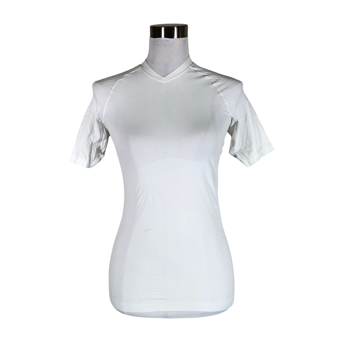 Unisex Salomon - Sports shirt, short sleeve, size 36 - White (1)