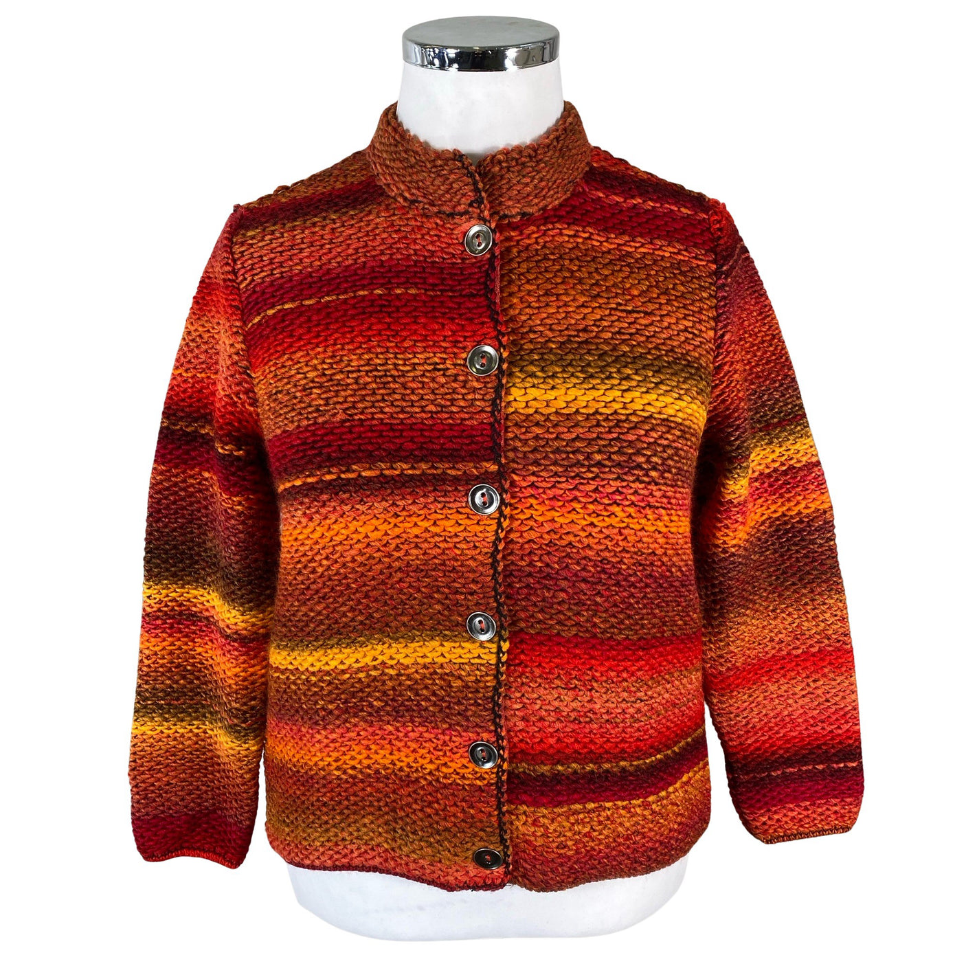 Unisex Atelier Goldner Schnitt - Cardigan, size 42 - Orange (1)