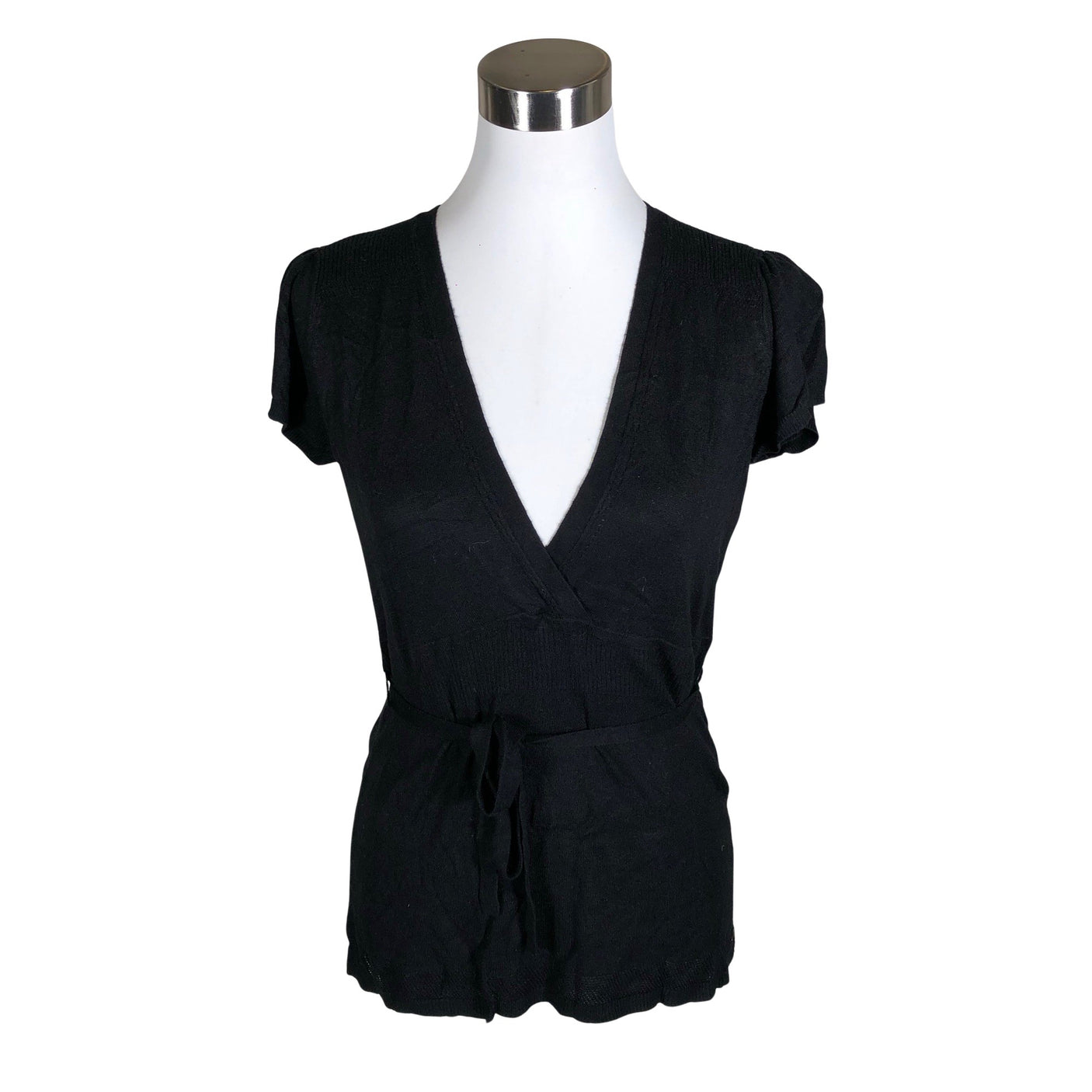 Unisex s.Oliver - Short-sleeved blouse, size 38 - Black (1)